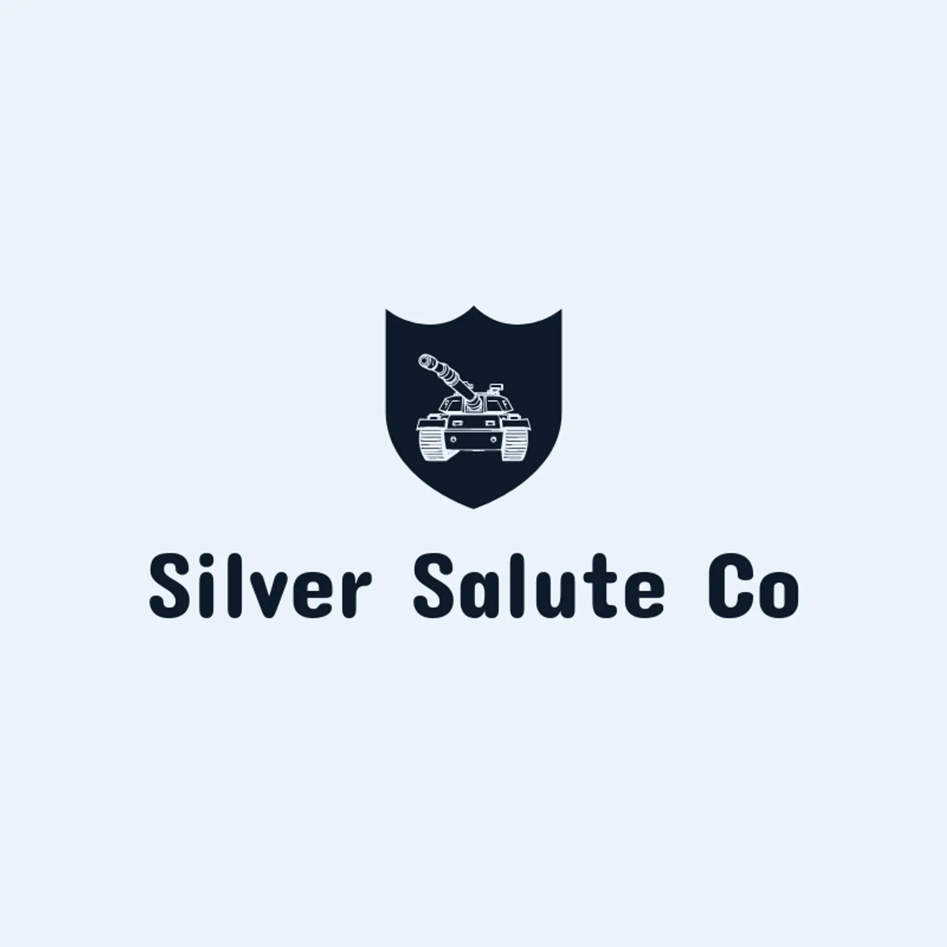 Silver Salute Co logo for cannon