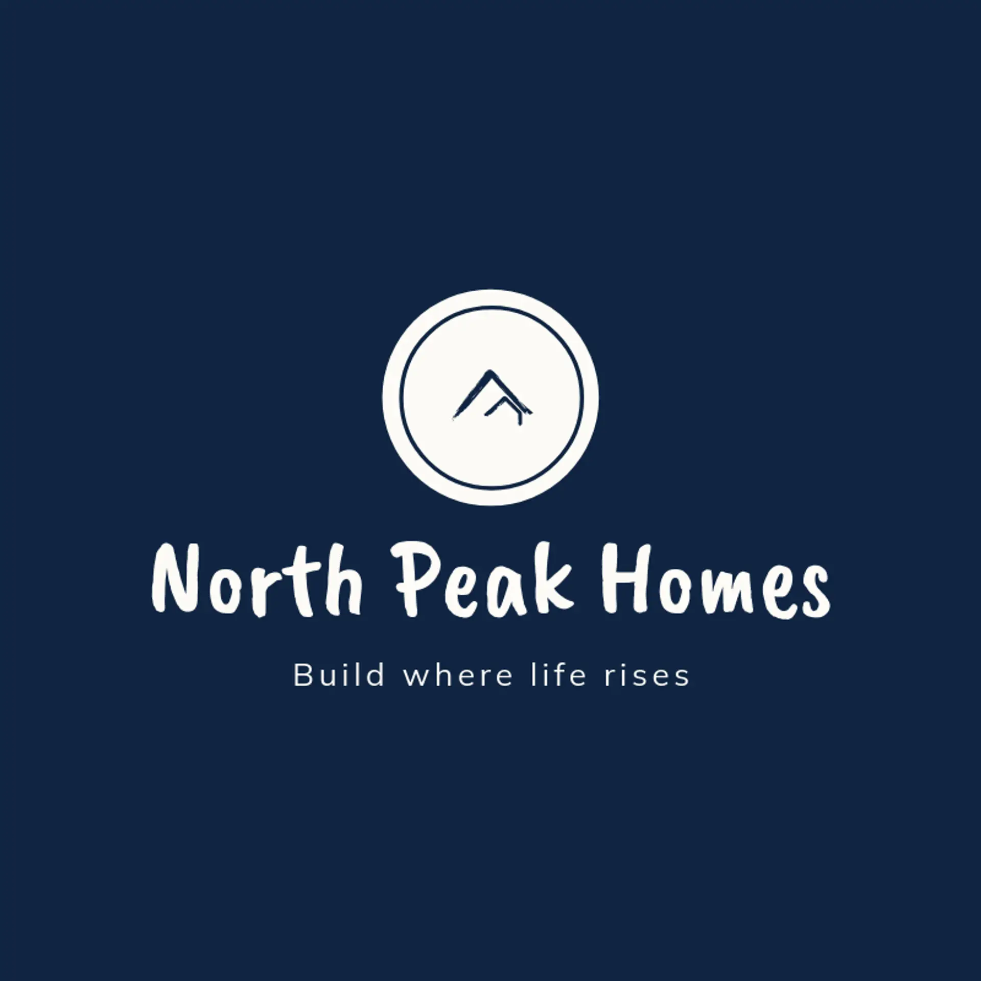 North Peak Homes logo for home