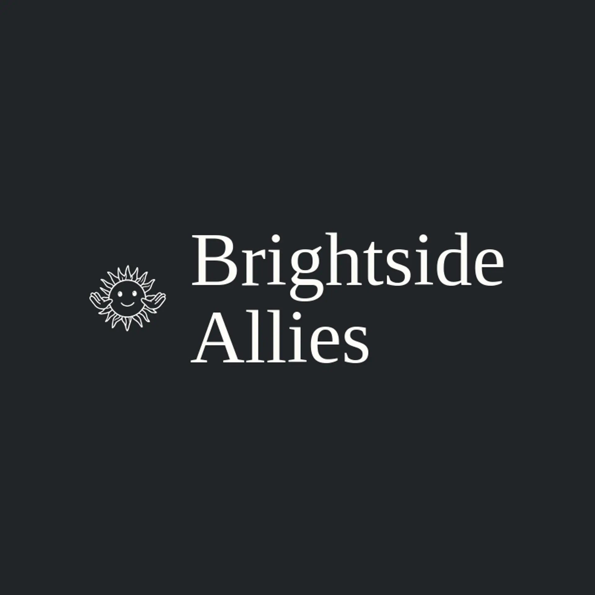 Brightside Allies logo for social work