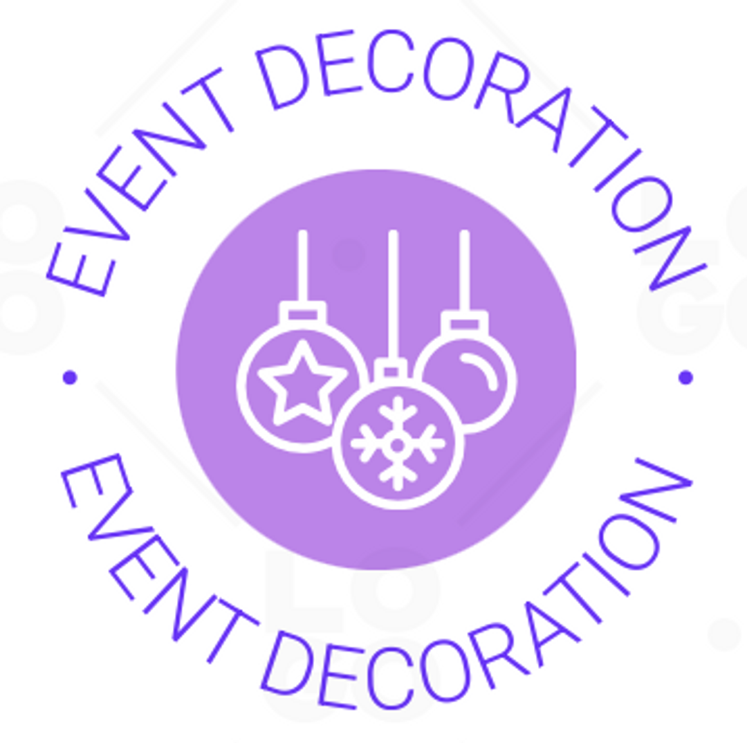 Event Decoration Logo Maker | LOGO.com