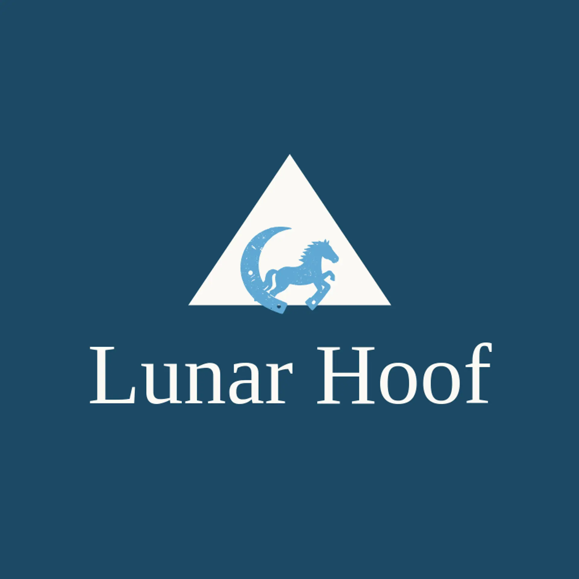 Lunar Hoof logo for pegasus