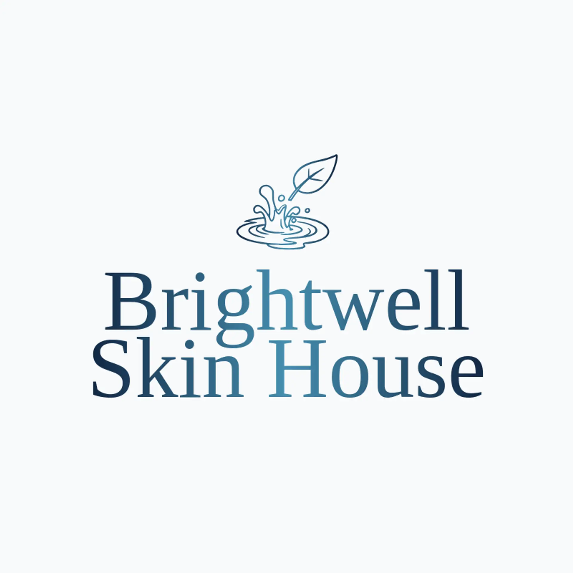 Brightwell Skin House logo for med spa
