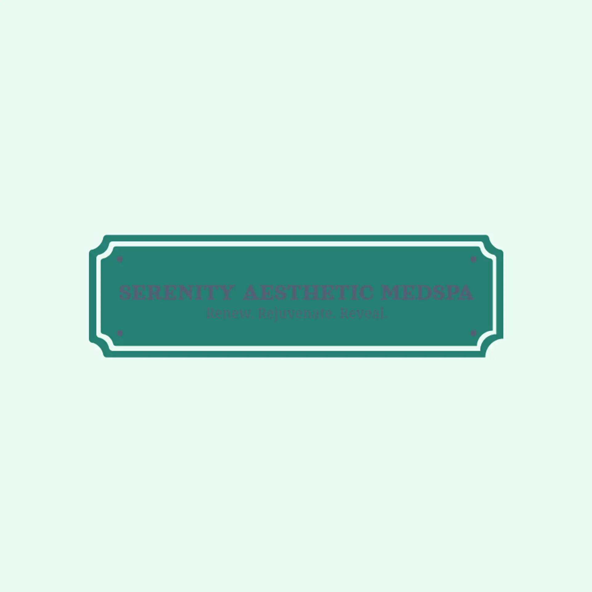Serenity Aesthetic MedSpa logo for medical spa