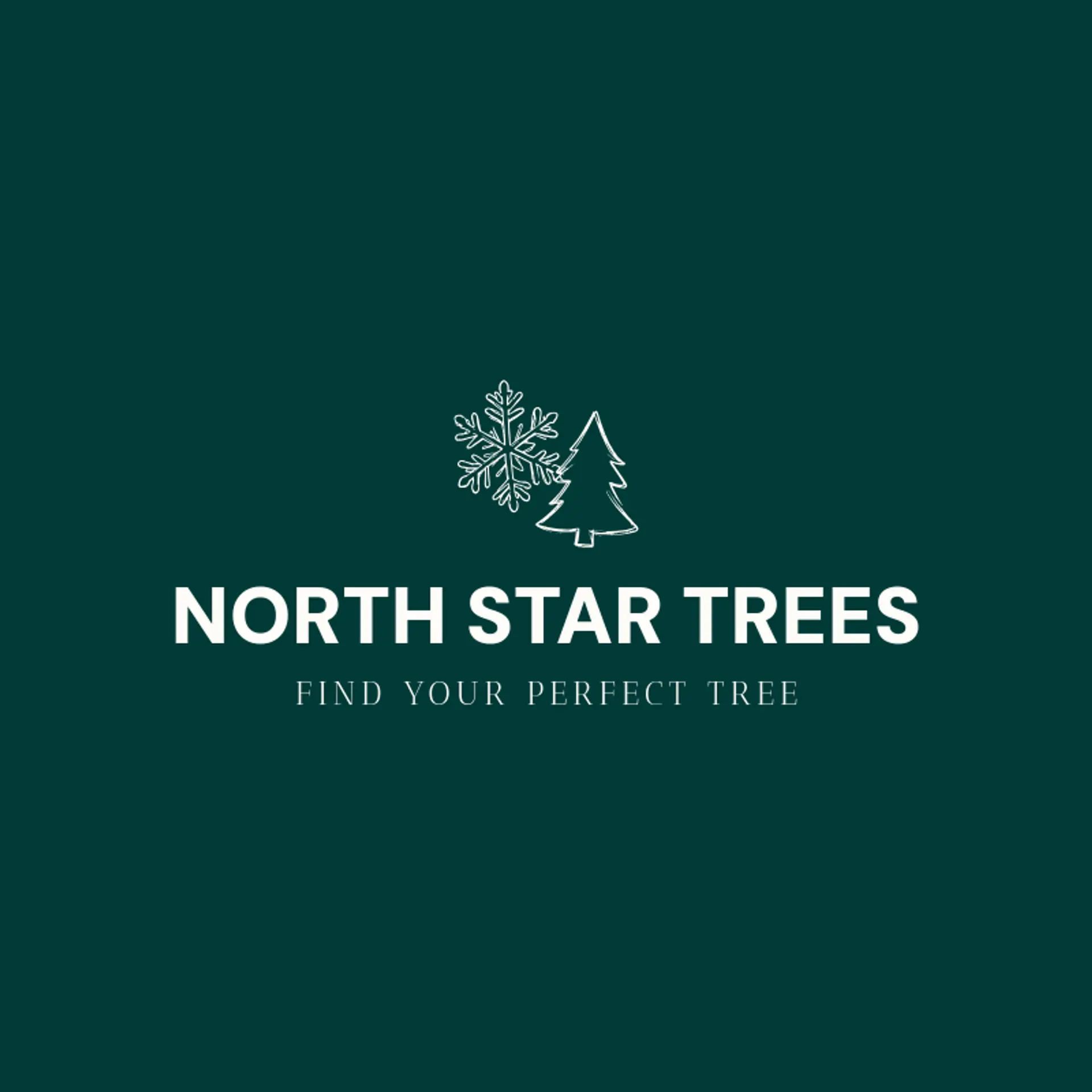 North Star Trees logo for christmas tree
