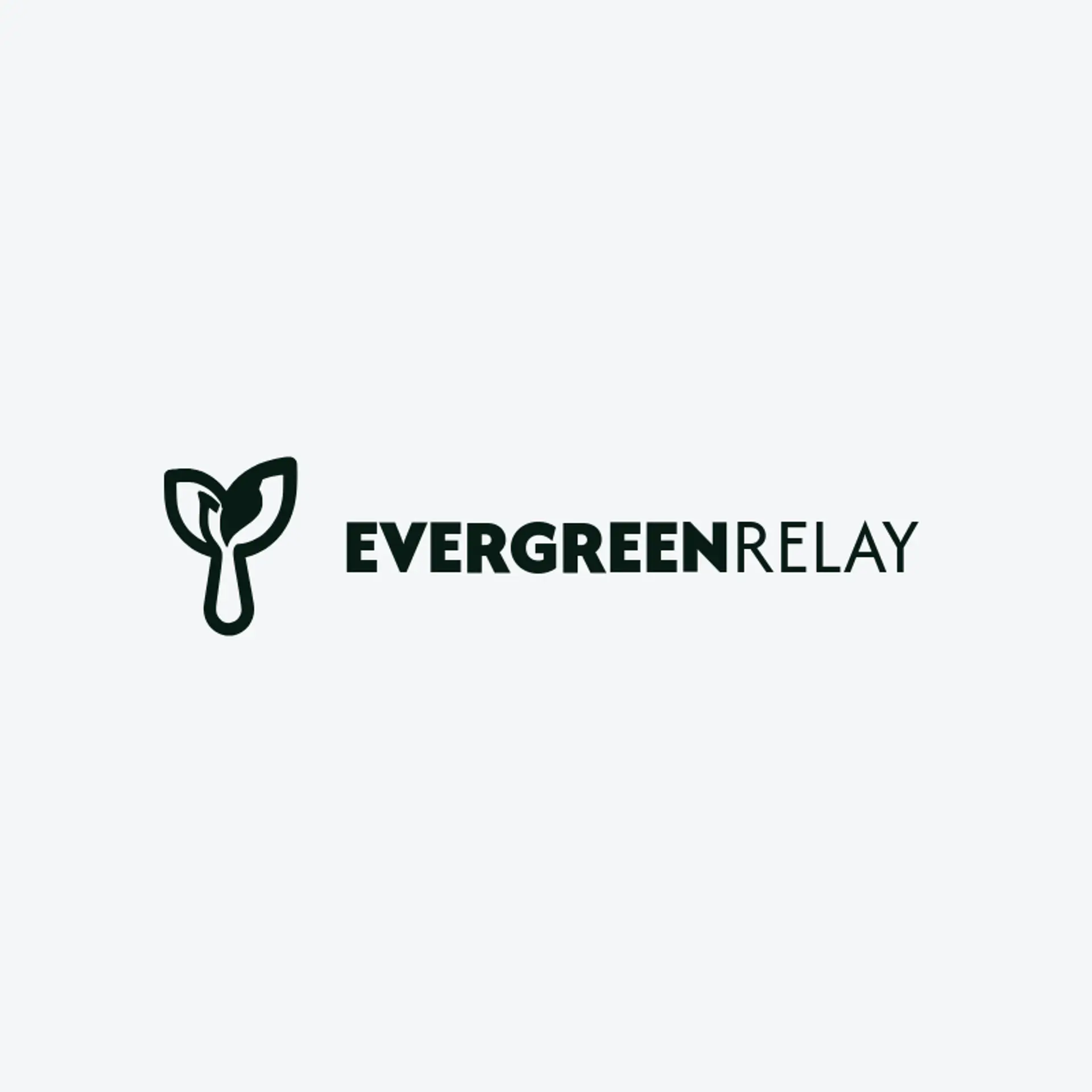 Evergreen Relay logo for track and field