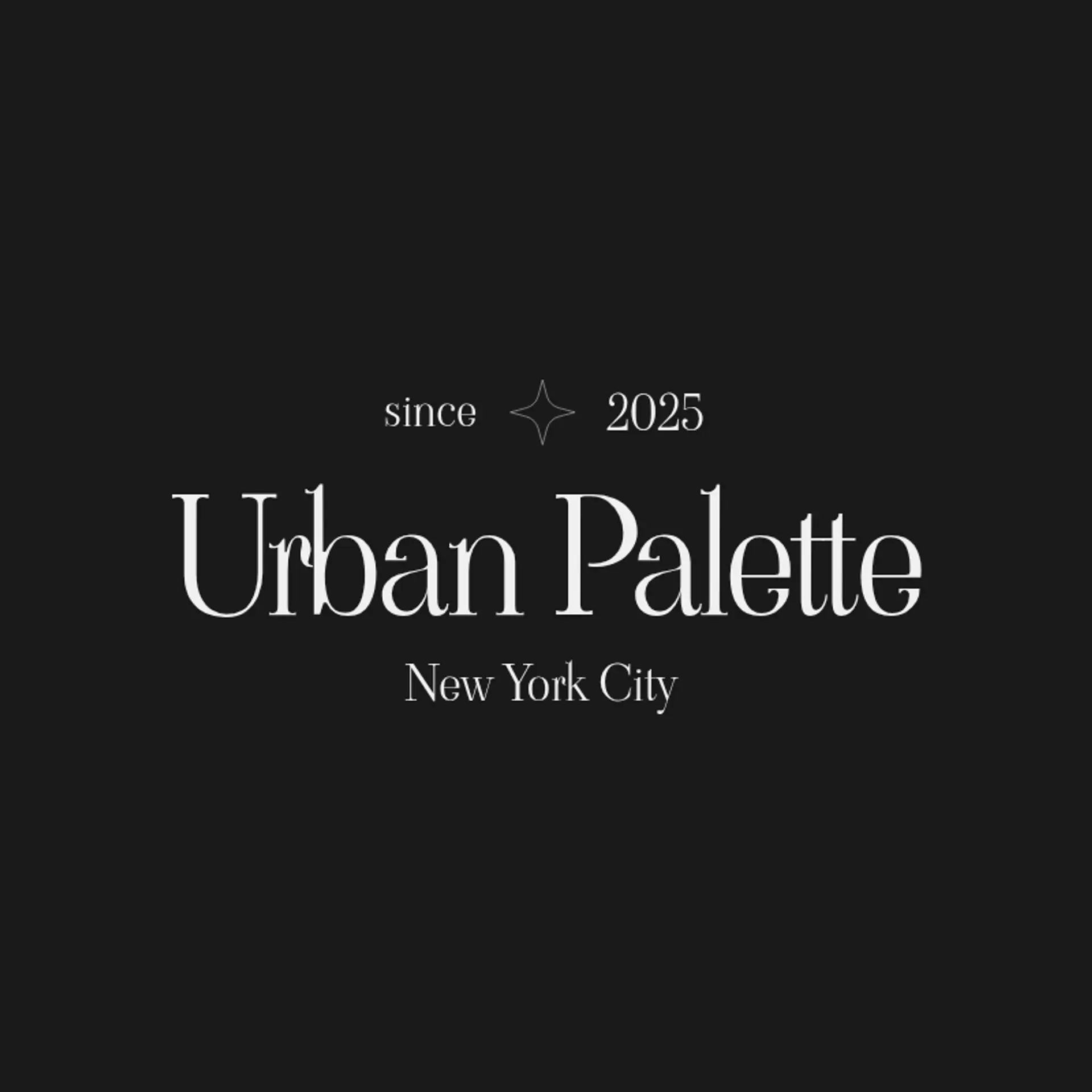Urban Palette logo for construction painting