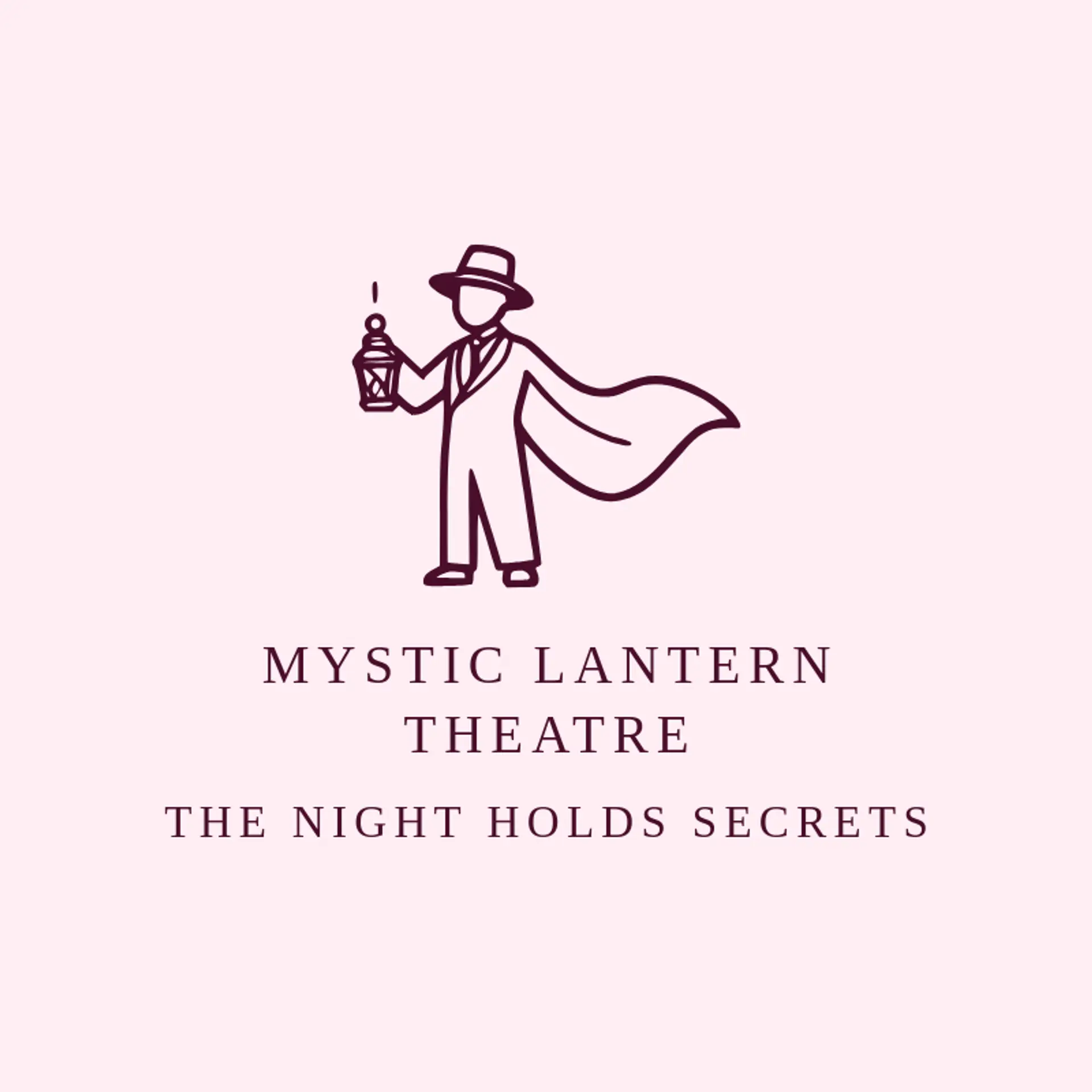 Mystic Lantern Theatre logo for magician