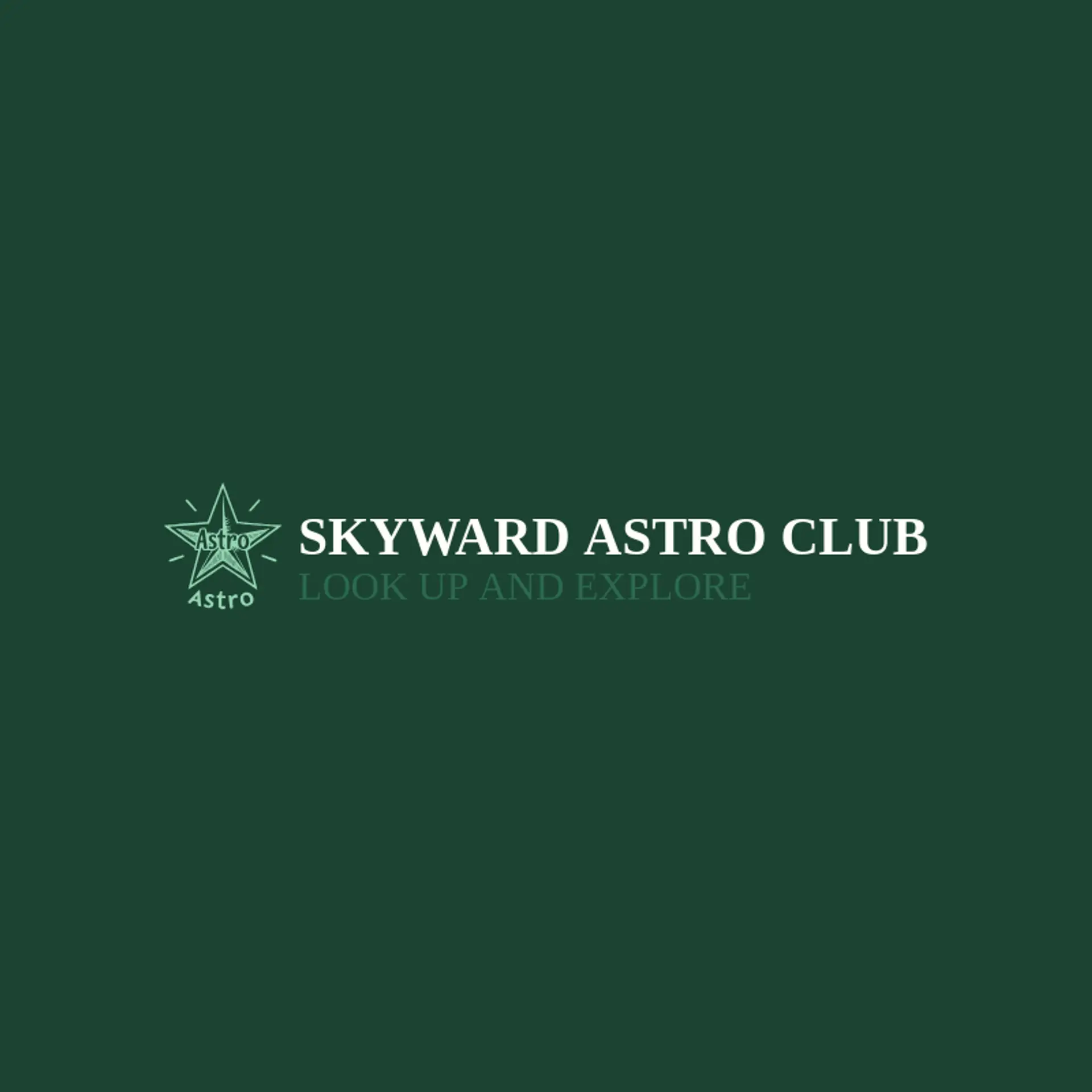 Skyward Astro Club logo for astro