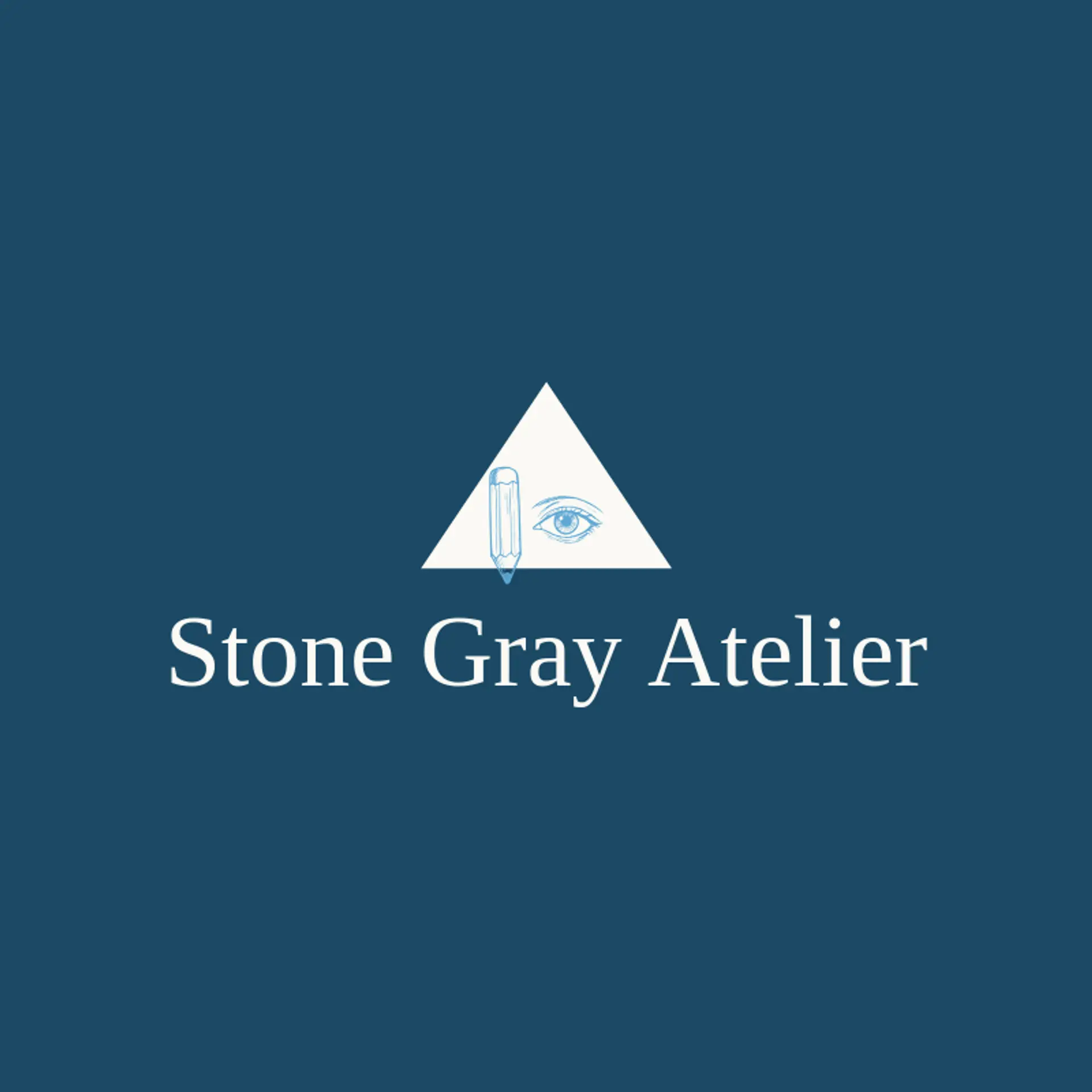 Stone Gray Atelier logo for drawing