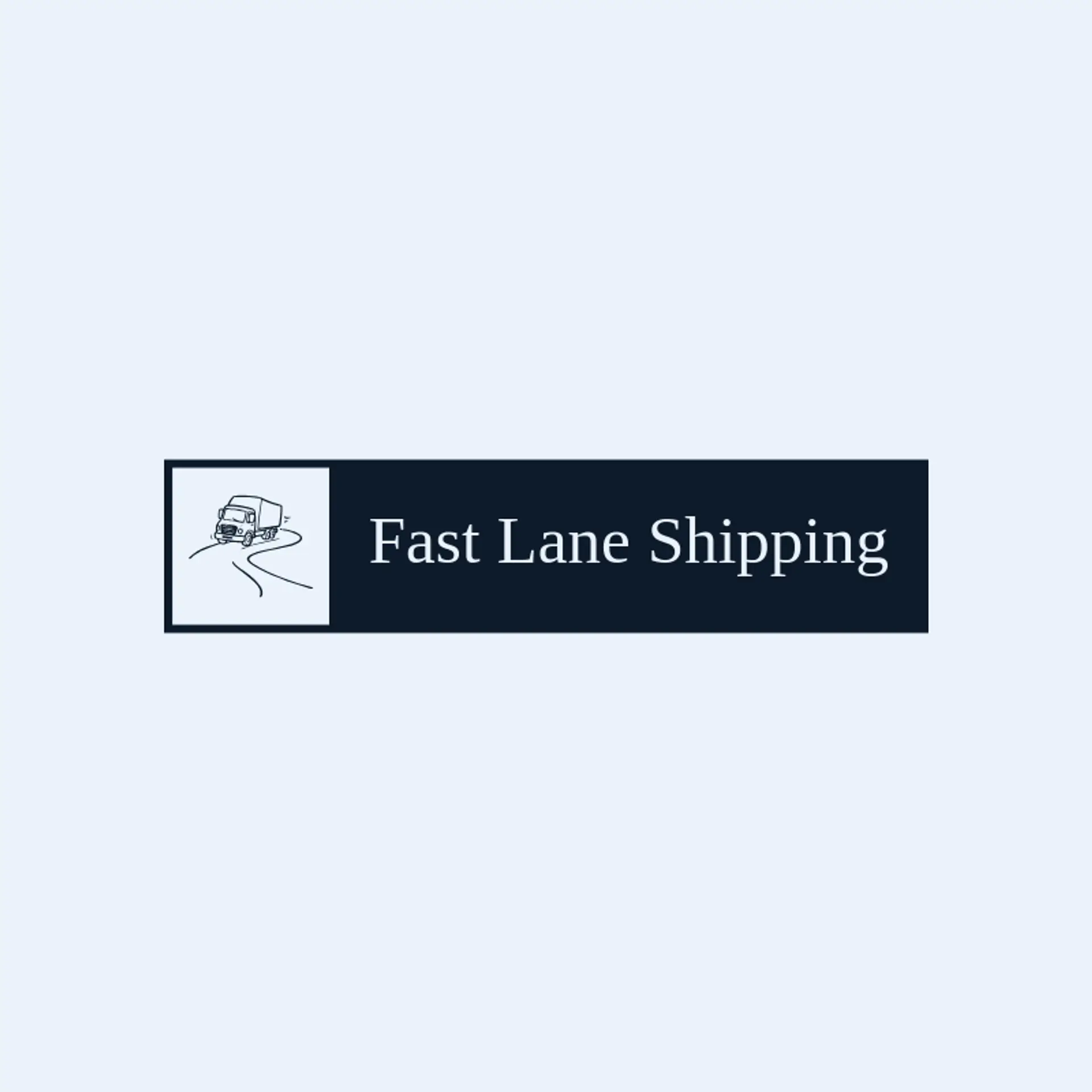 Fast Lane Shipping logo for cargo
