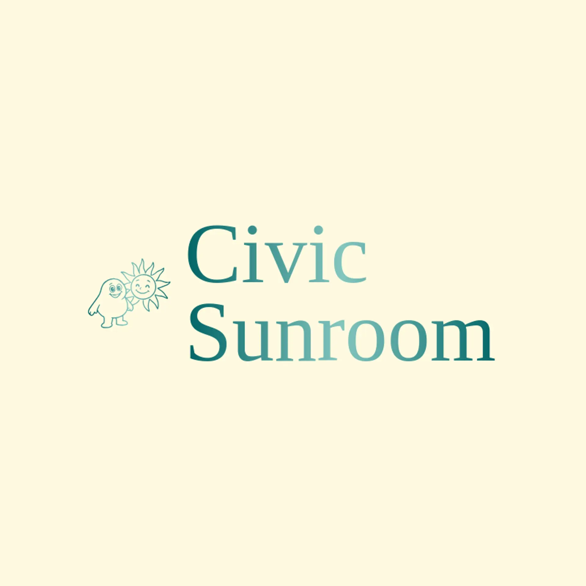Civic Sunroom logo for volunteer