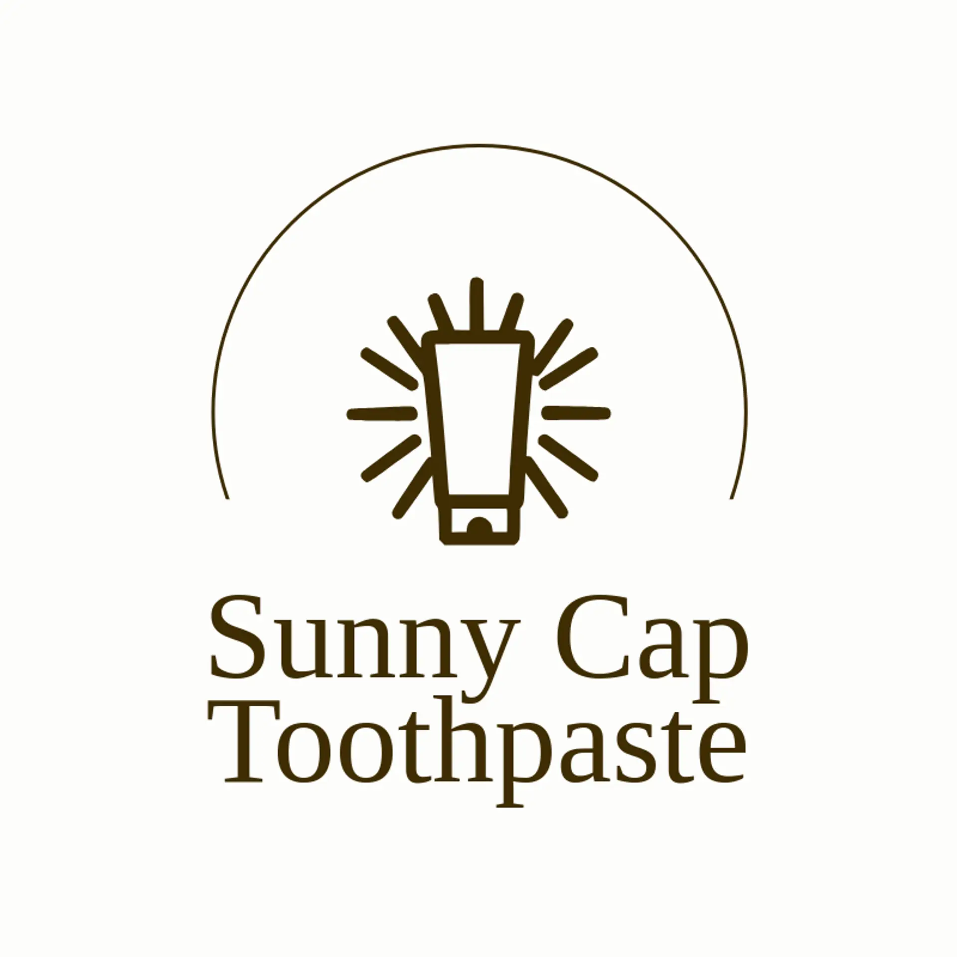 Sunny Cap Toothpaste logo for toothpaste