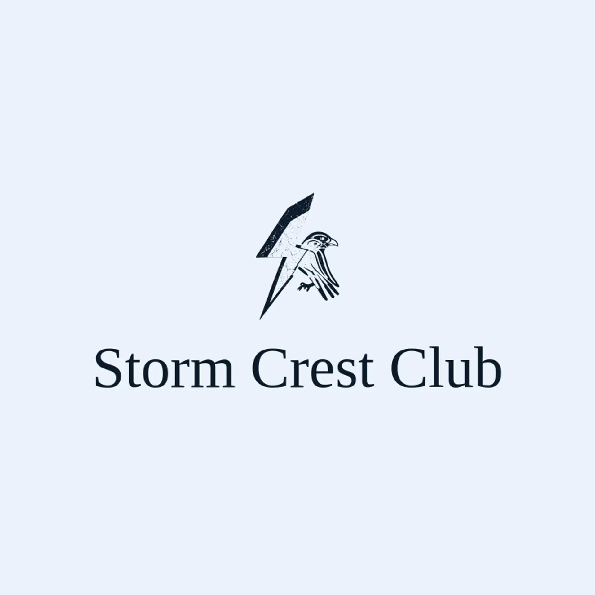 Storm Crest Club logo for hawk