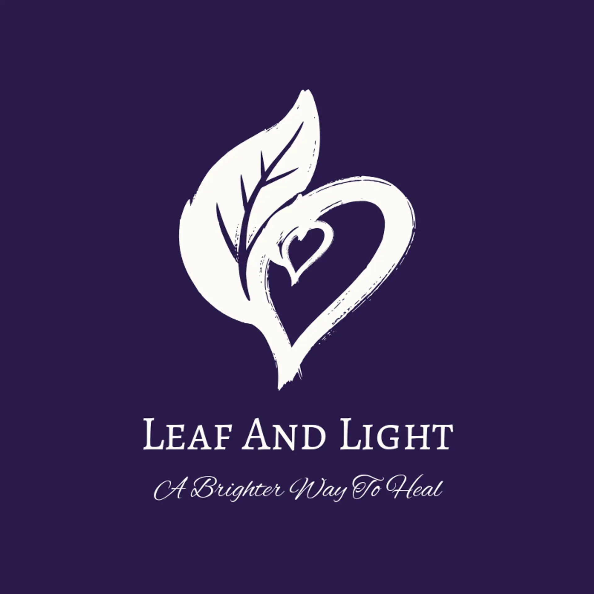 Leaf And Light logo for health