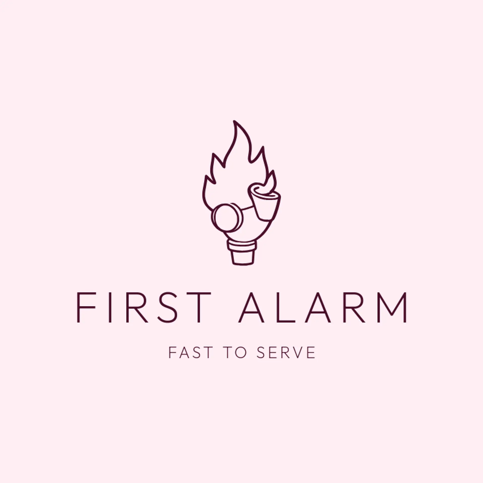 First Alarm logo for fire department