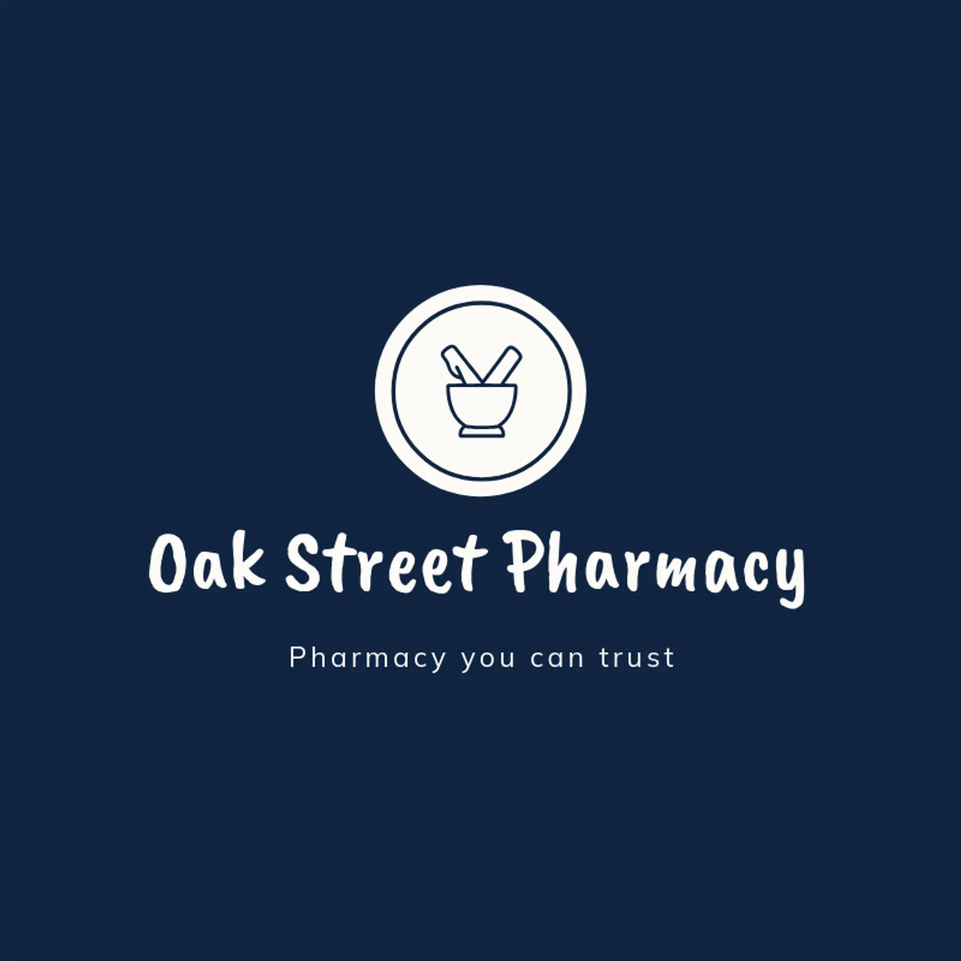 Oak Street Pharmacy logo for medicine