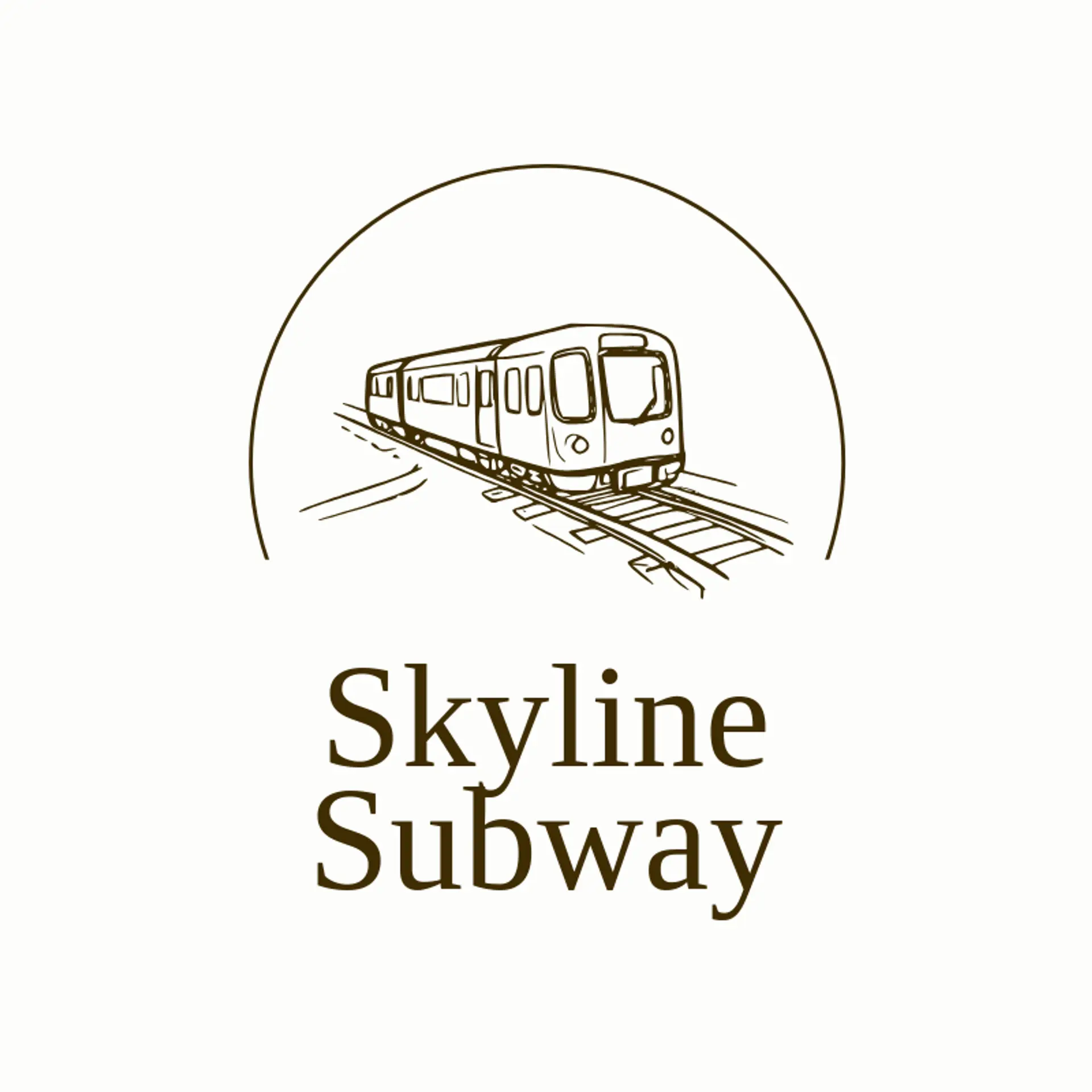 Skyline Subway logo for subway