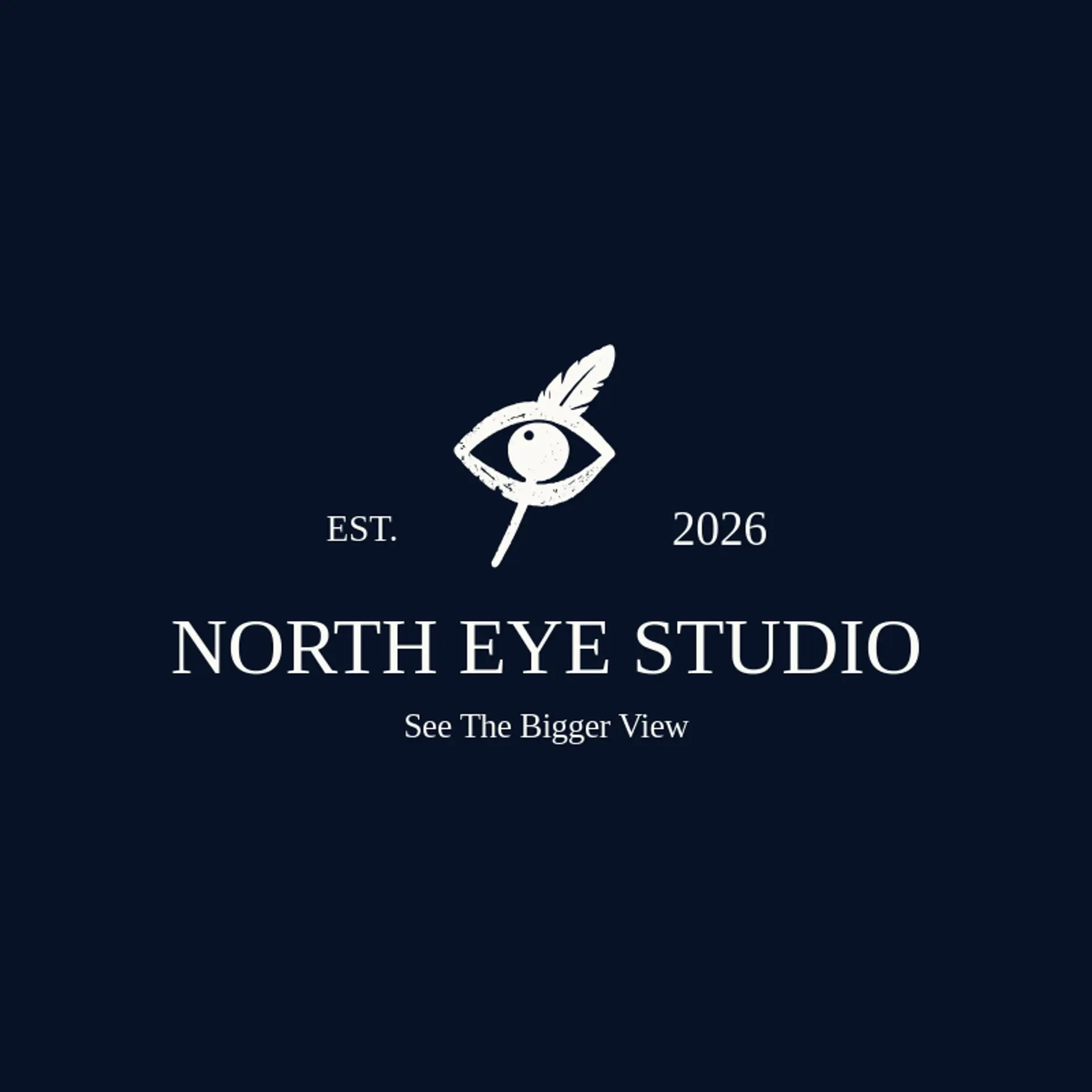 North Eye Studio logo for hawk