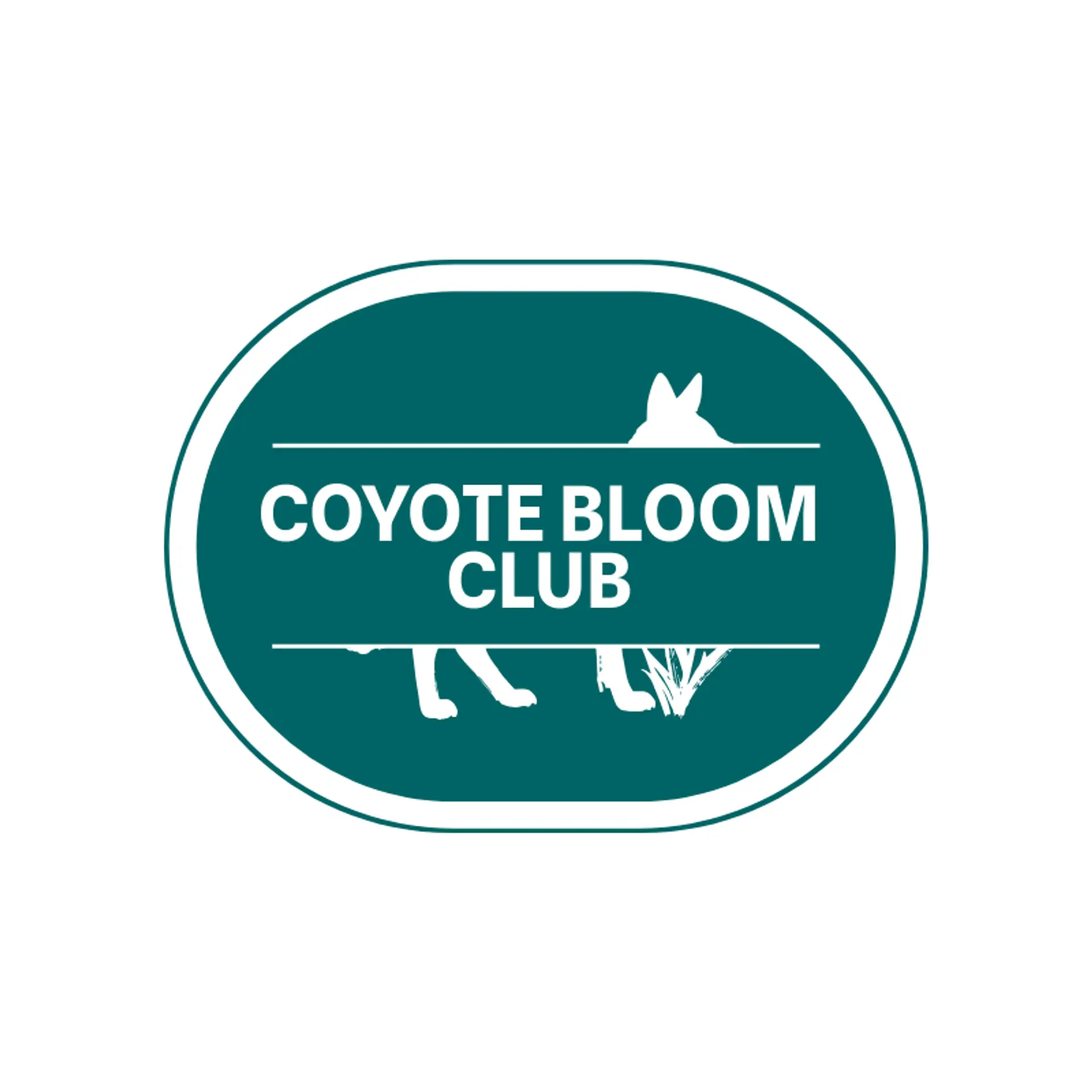 Coyote Bloom Club logo for coyote