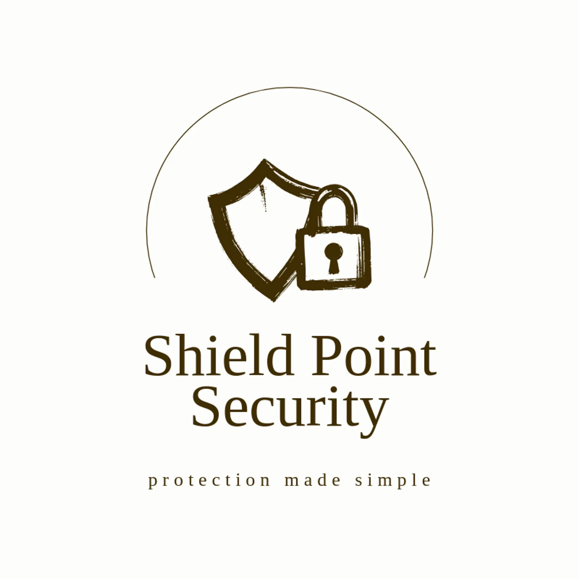 Shield Point Security logo for lock