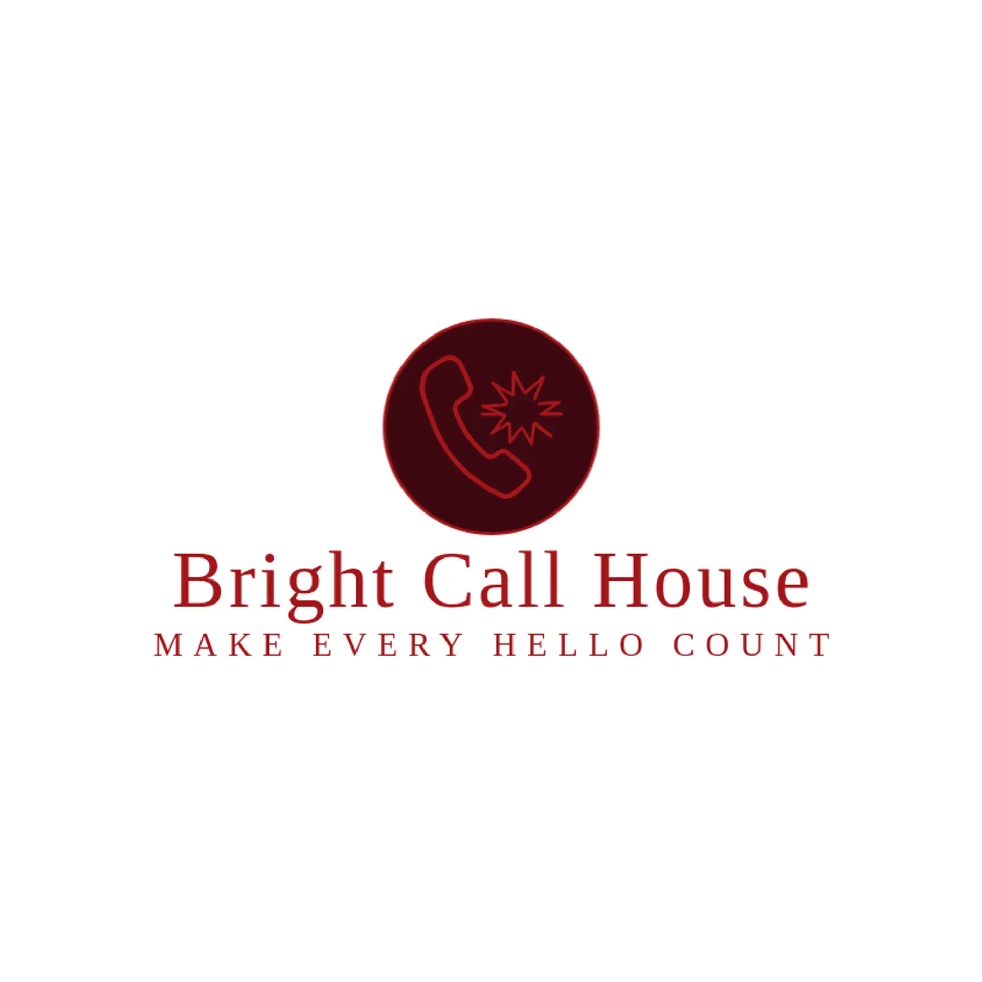 Bright Call House logo for call