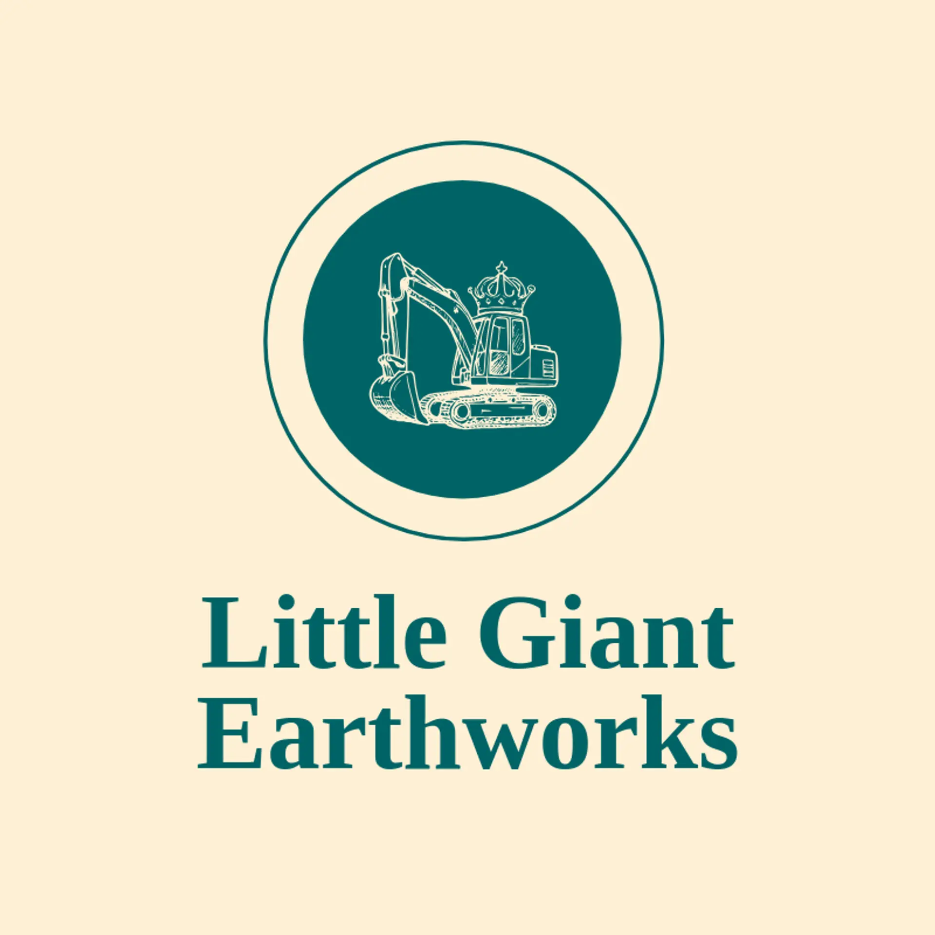 Little Giant Earthworks logo for excavator