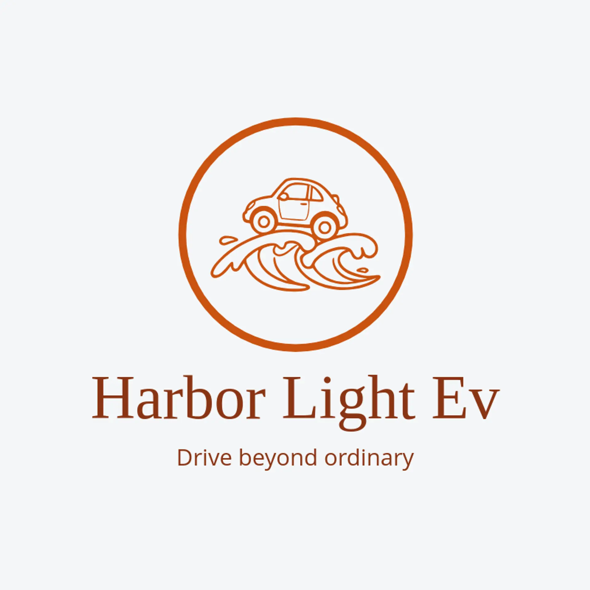 Harbor Light EV logo for electric car
