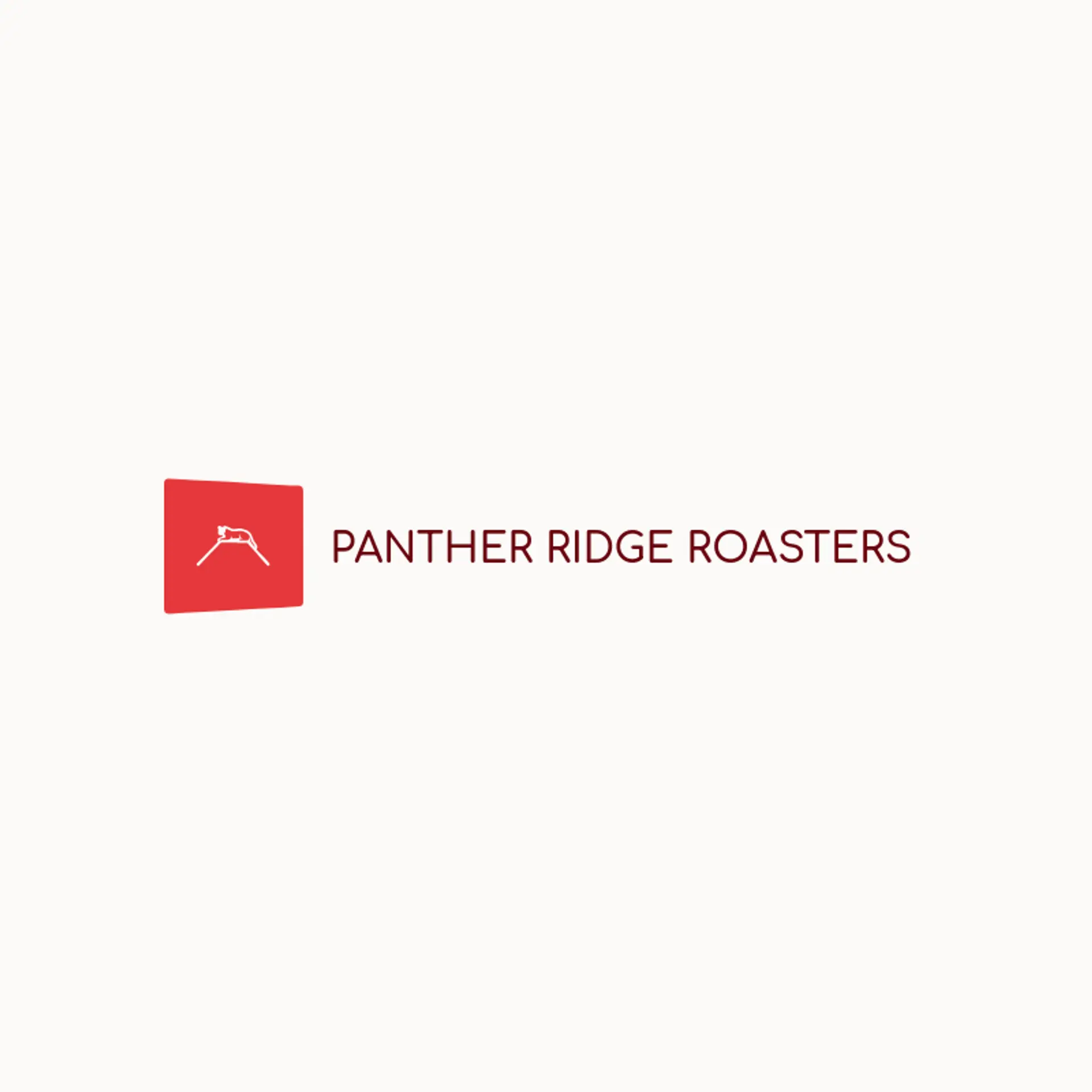 Panther Ridge Roasters logo for panther