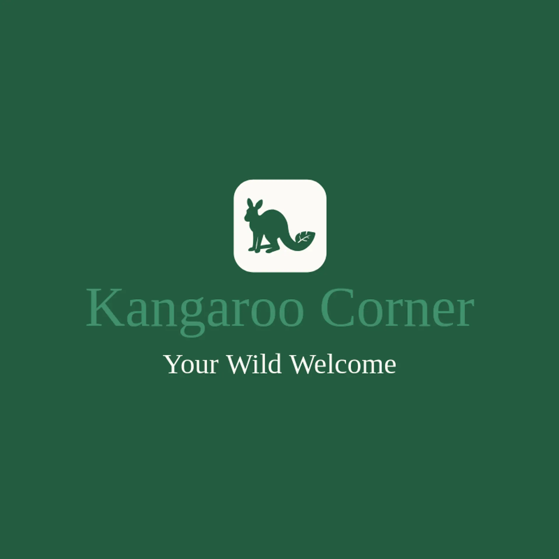 Kangaroo Corner logo for kangaroo