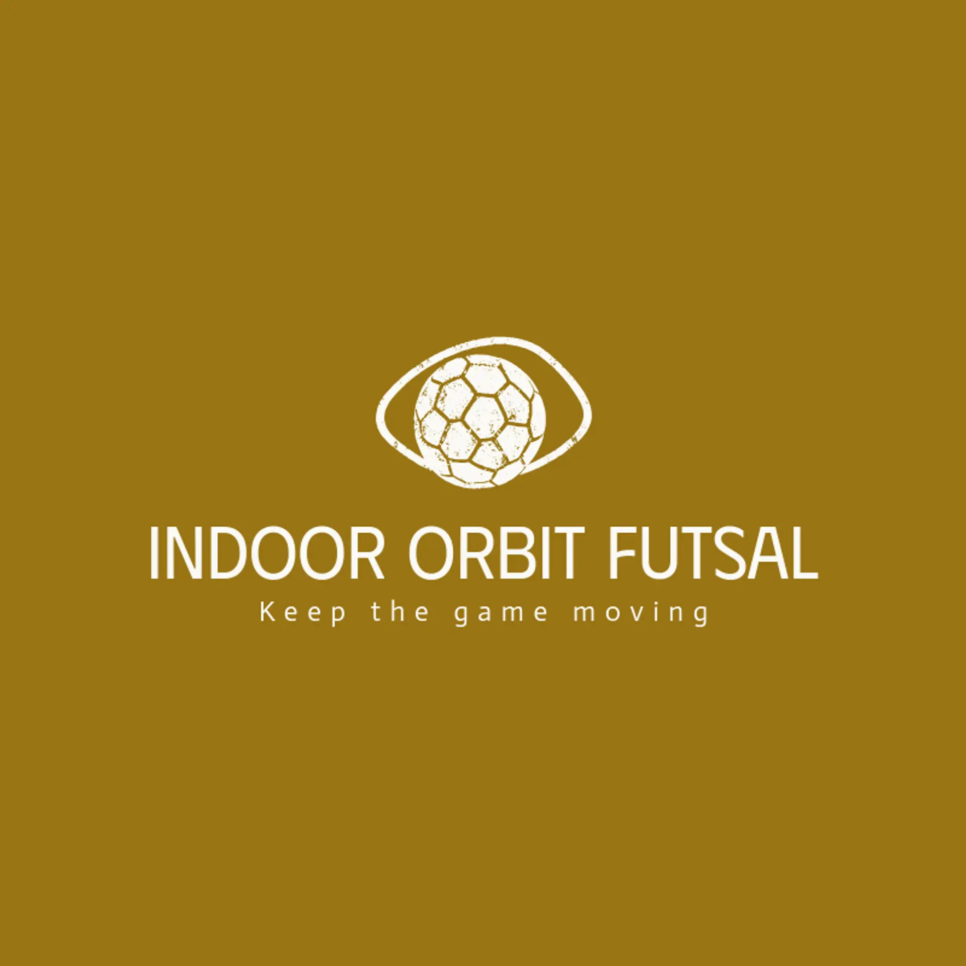 Indoor Orbit Futsal logo for futsal
