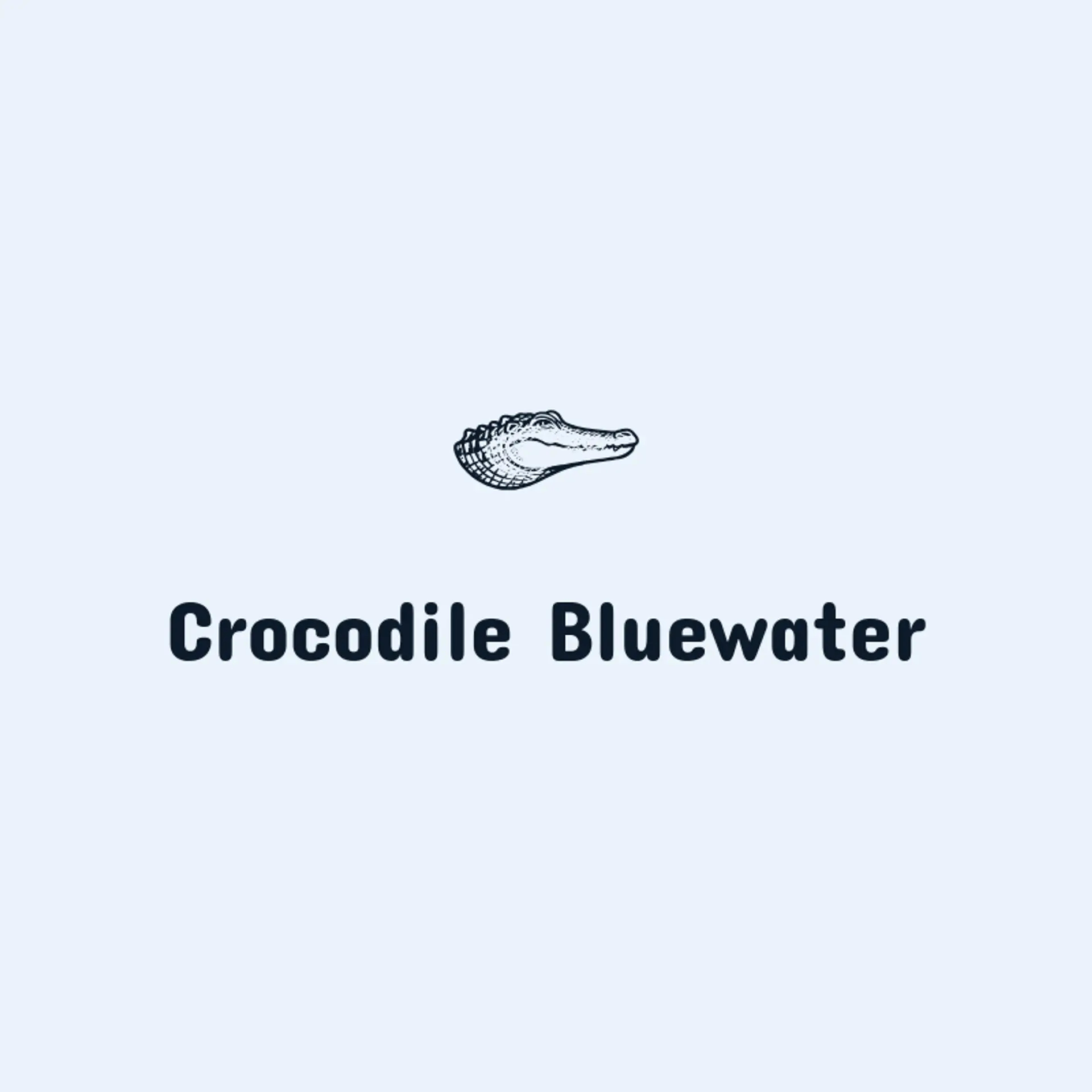 Crocodile Bluewater logo for crocodile