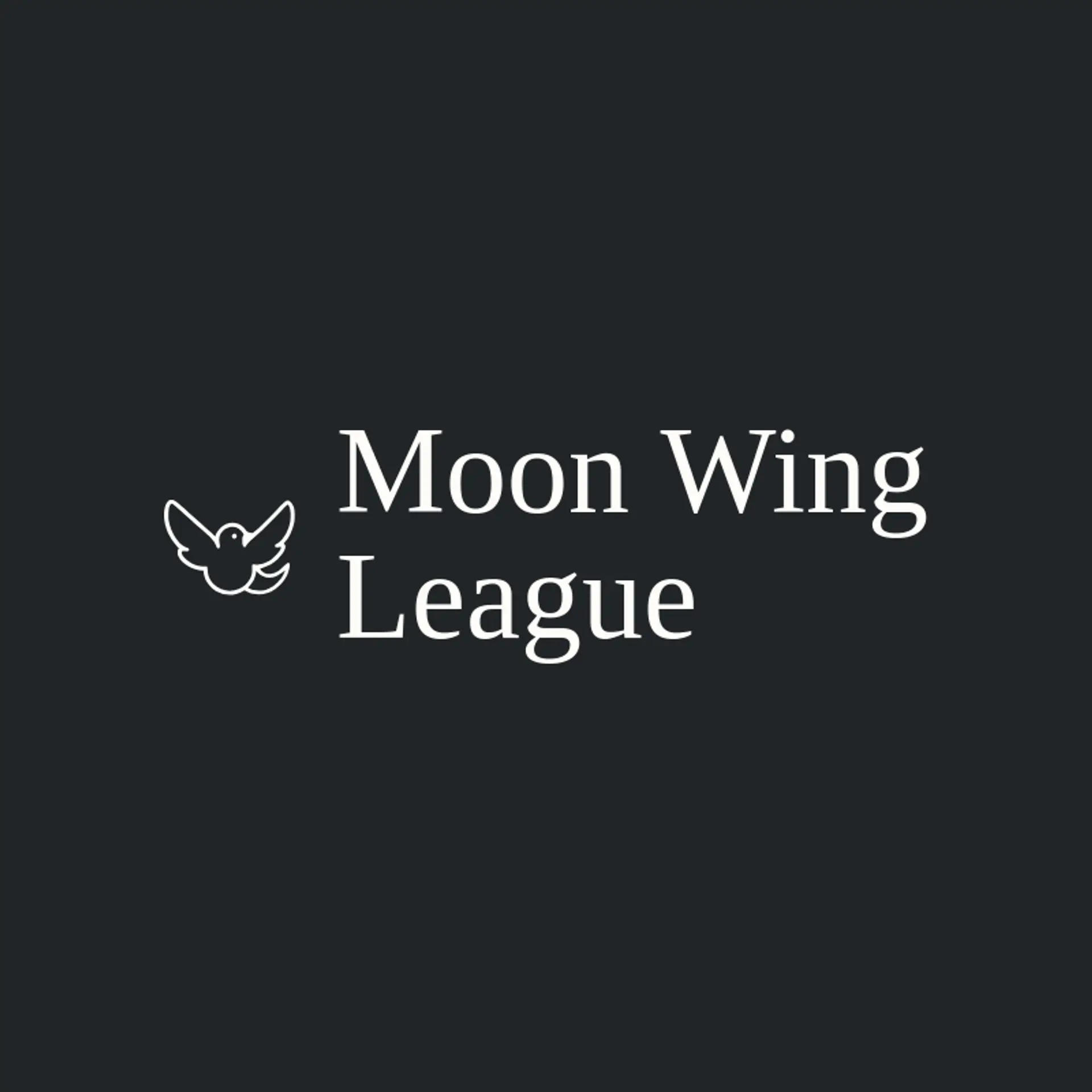 Moon Wing League logo for wing