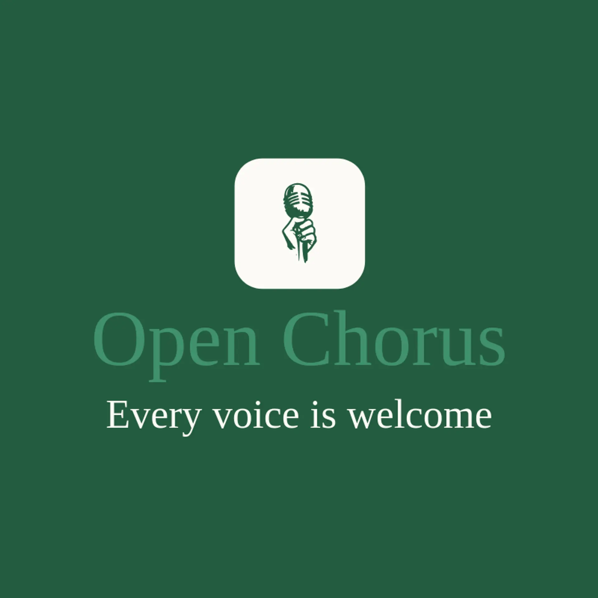 Open Chorus logo for karaoke