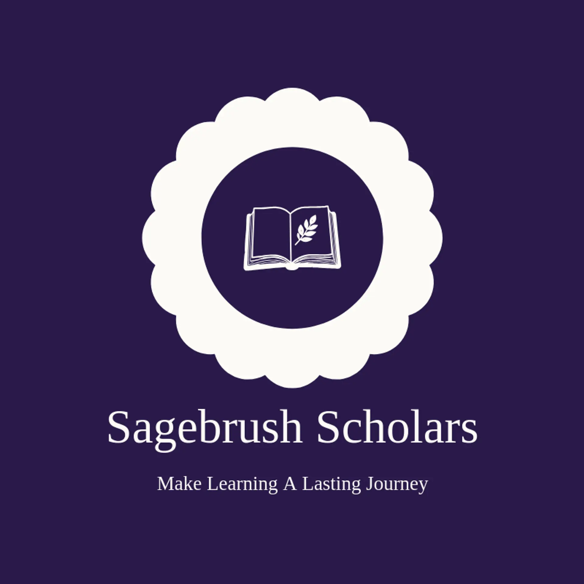 Sagebrush Scholars logo for scholarship
