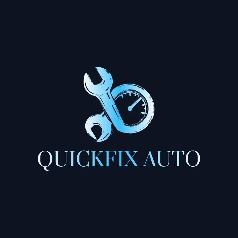 QuickFix Auto logo, an auto repair shop name idea
