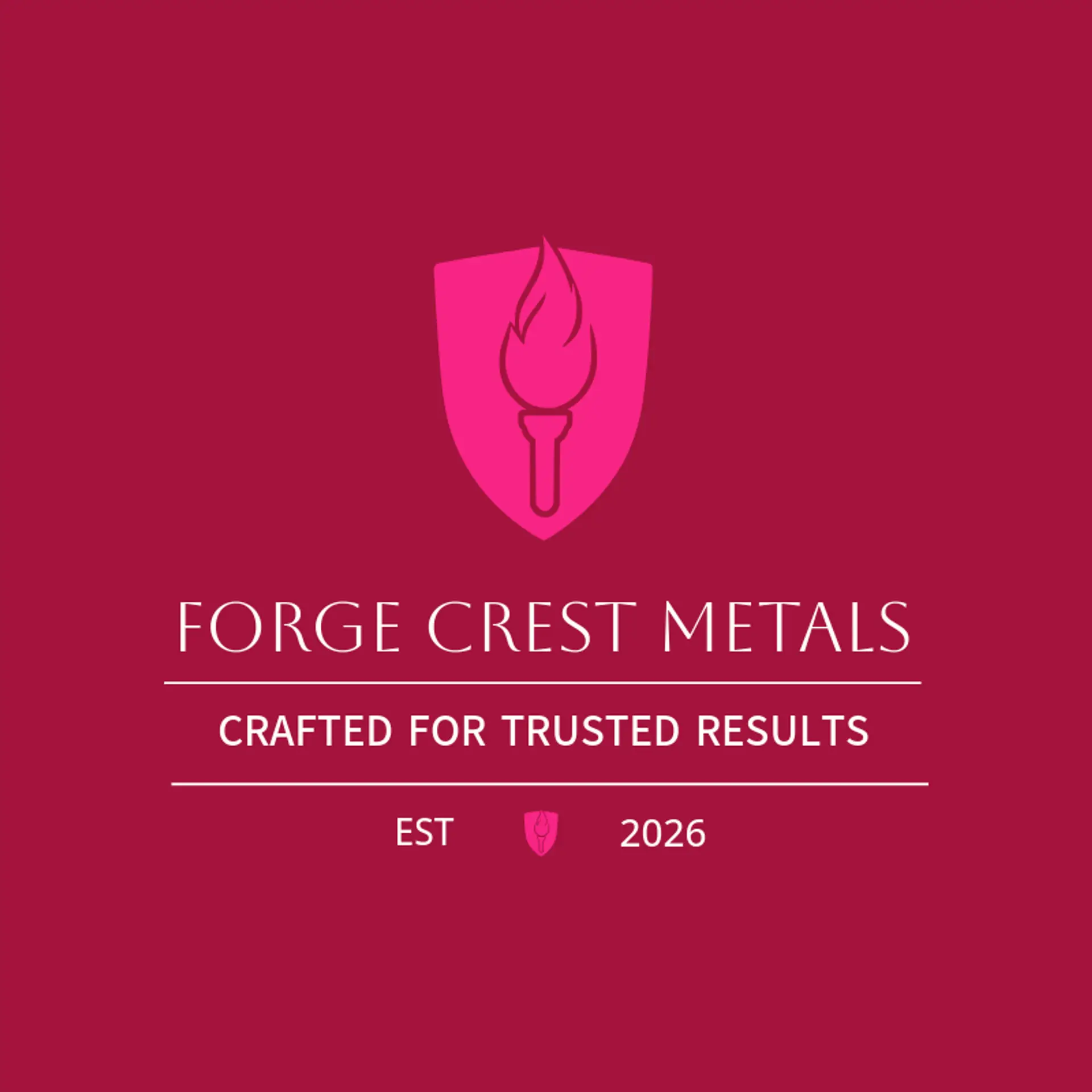 Forge Crest Metals logo for welding