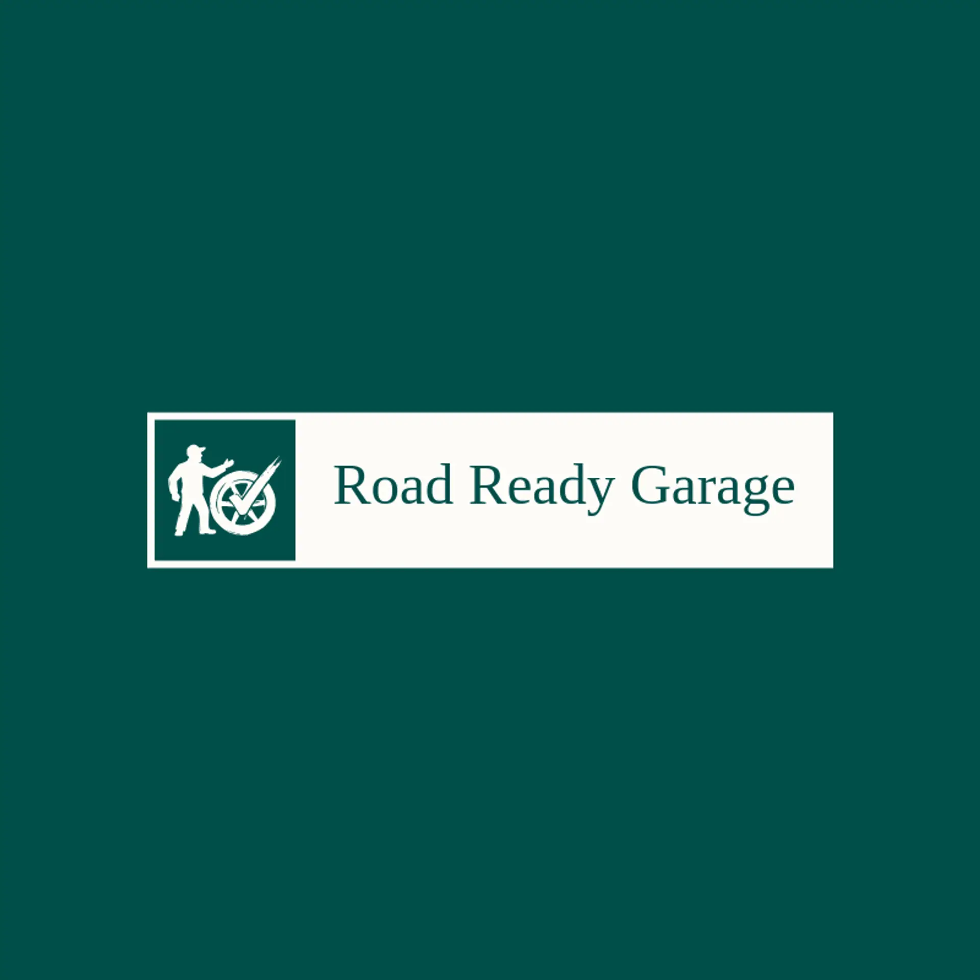 Road Ready Garage logo for car mechanic