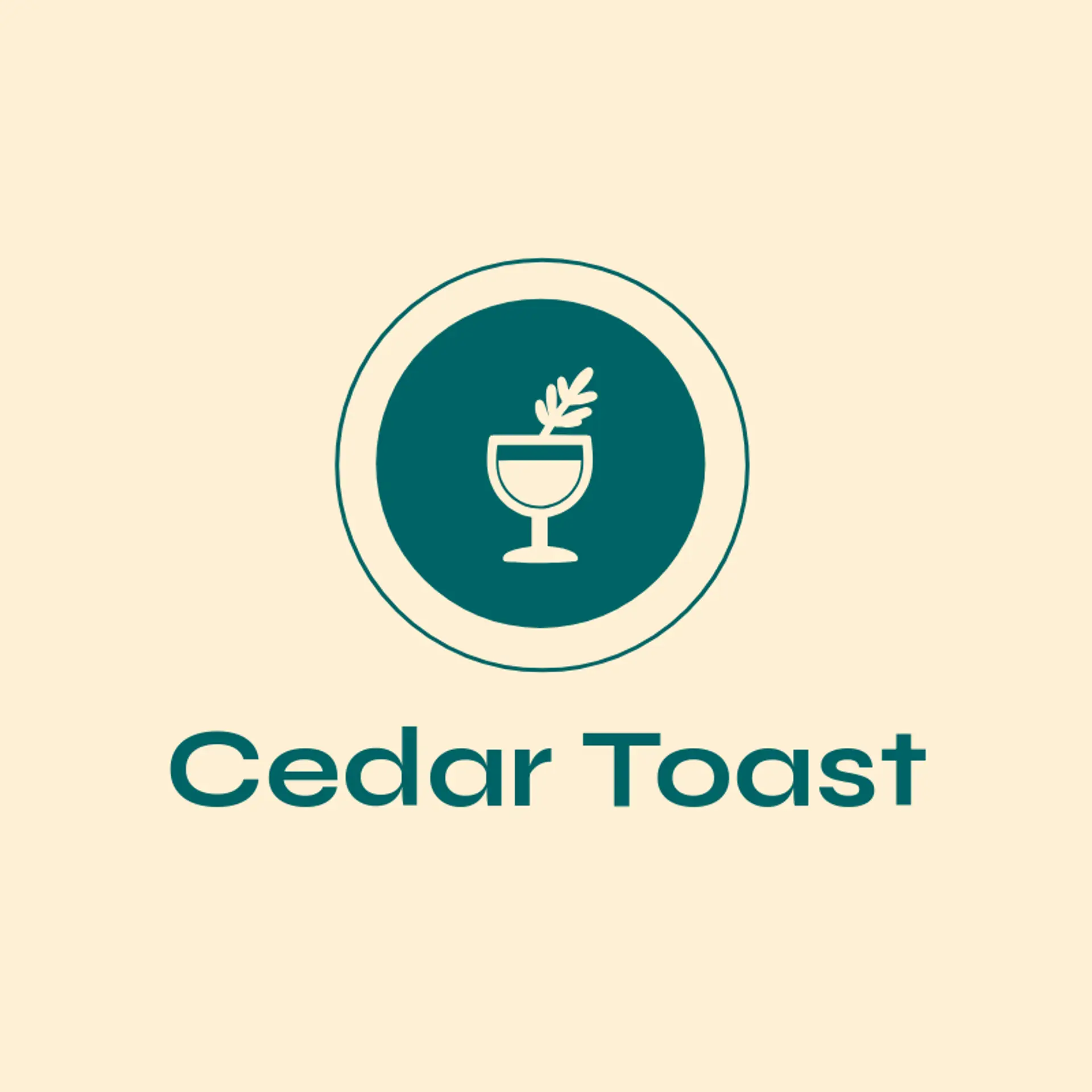 Cedar Toast logo for alcohol