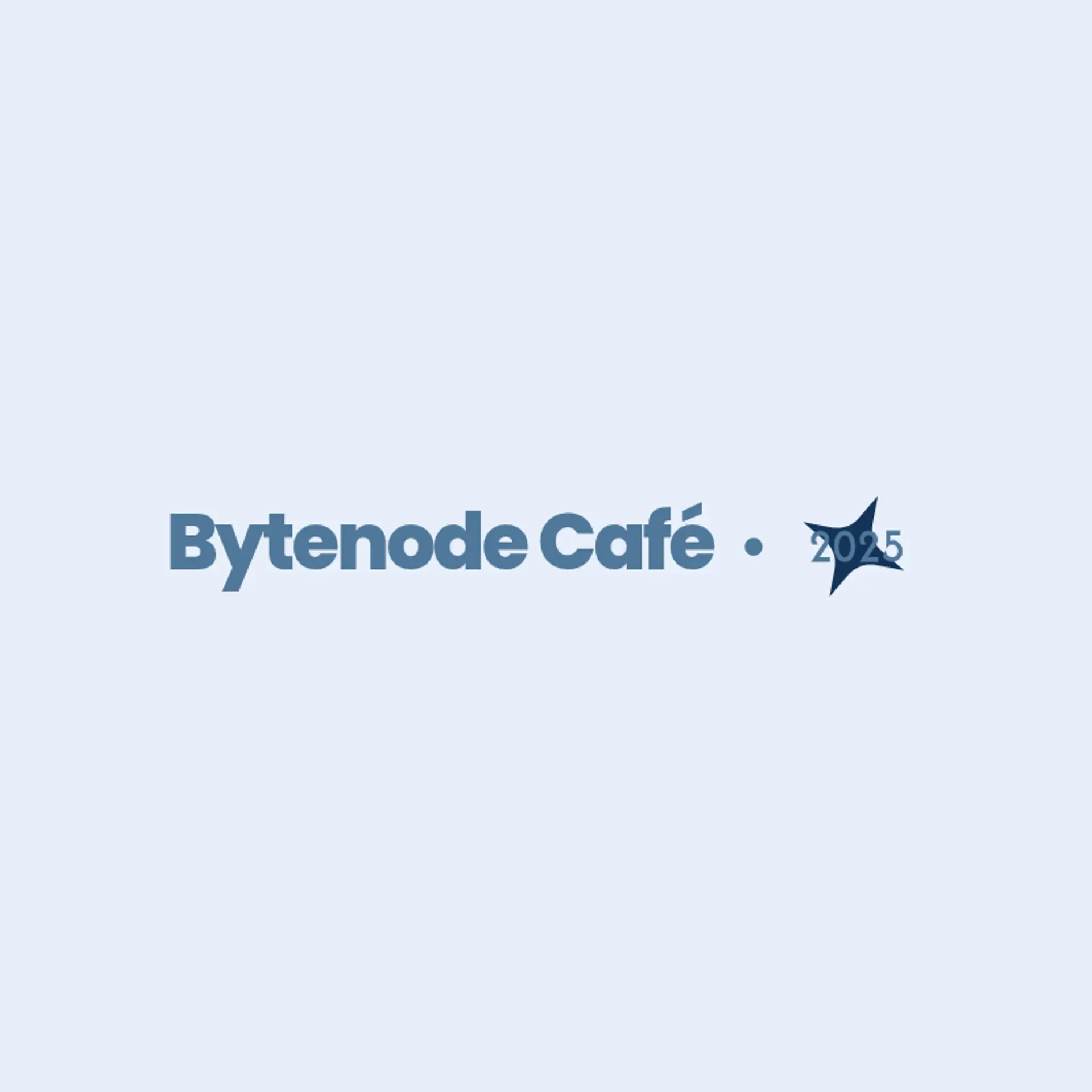 ByteNode Café logo for internet cafe