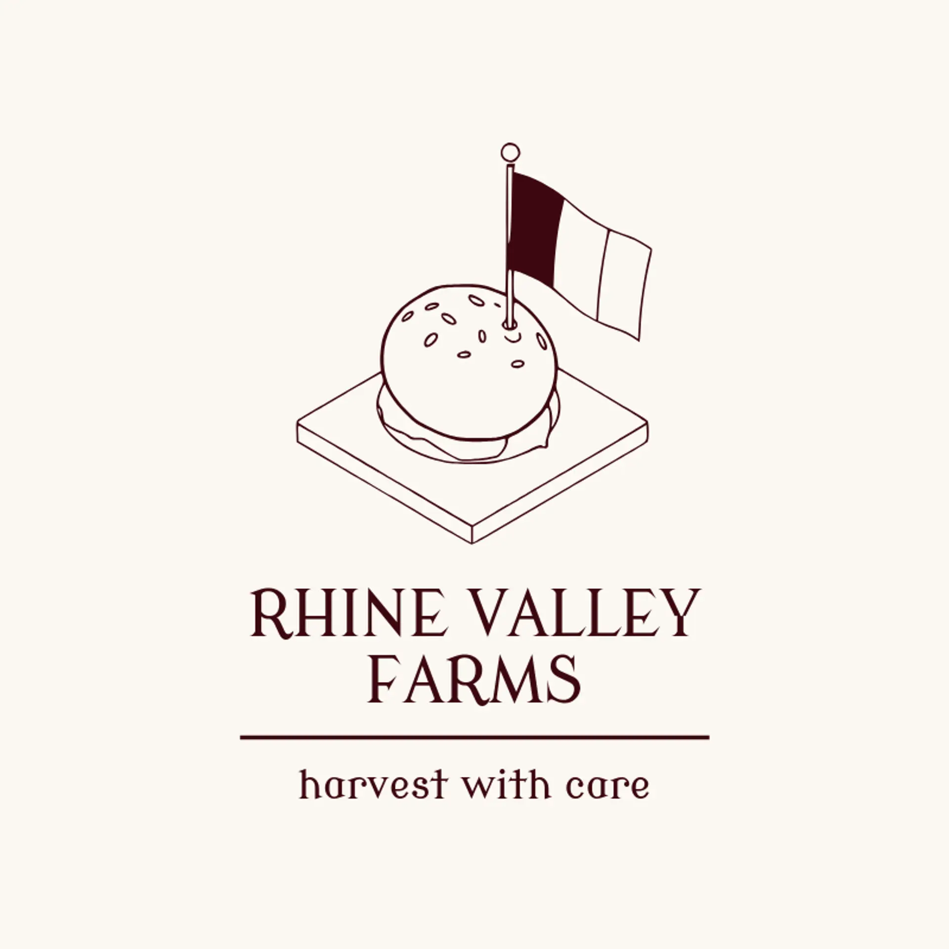 Rhine Valley Farms logo for germany