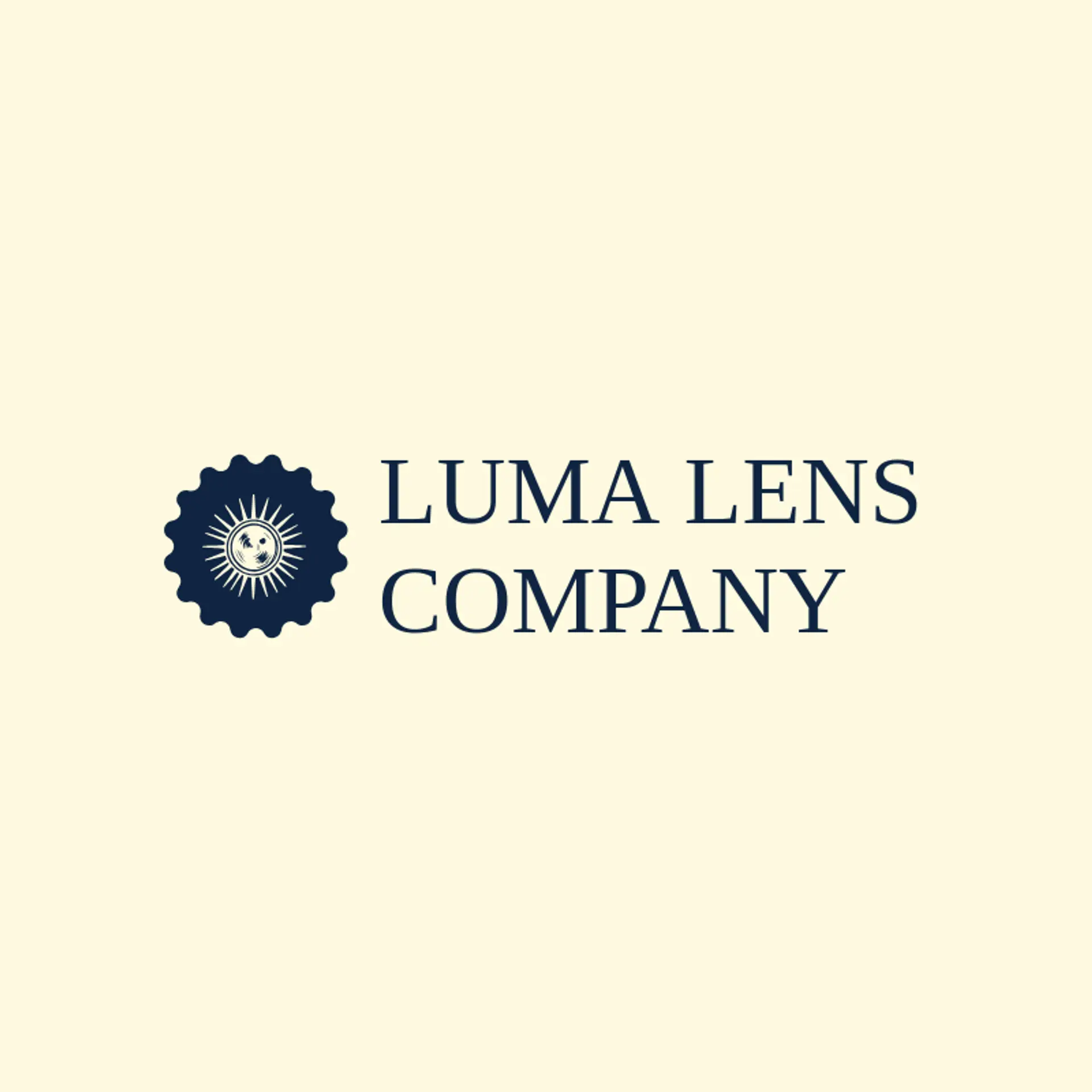 Luma Lens Company logo for lens