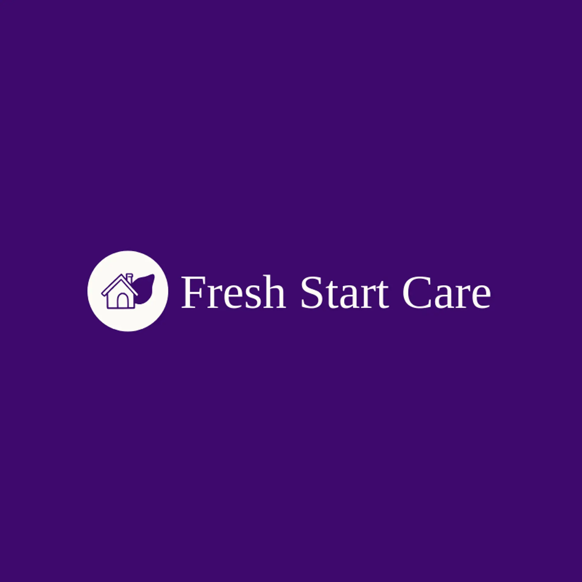 Fresh Start Care logo for home care