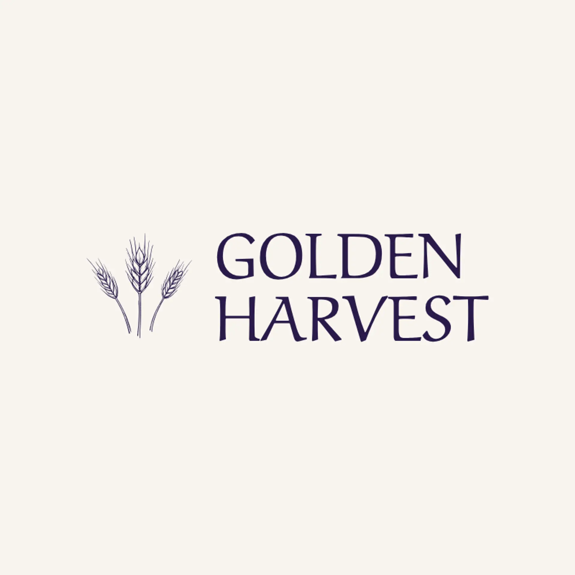 Golden Harvest logo for jesus