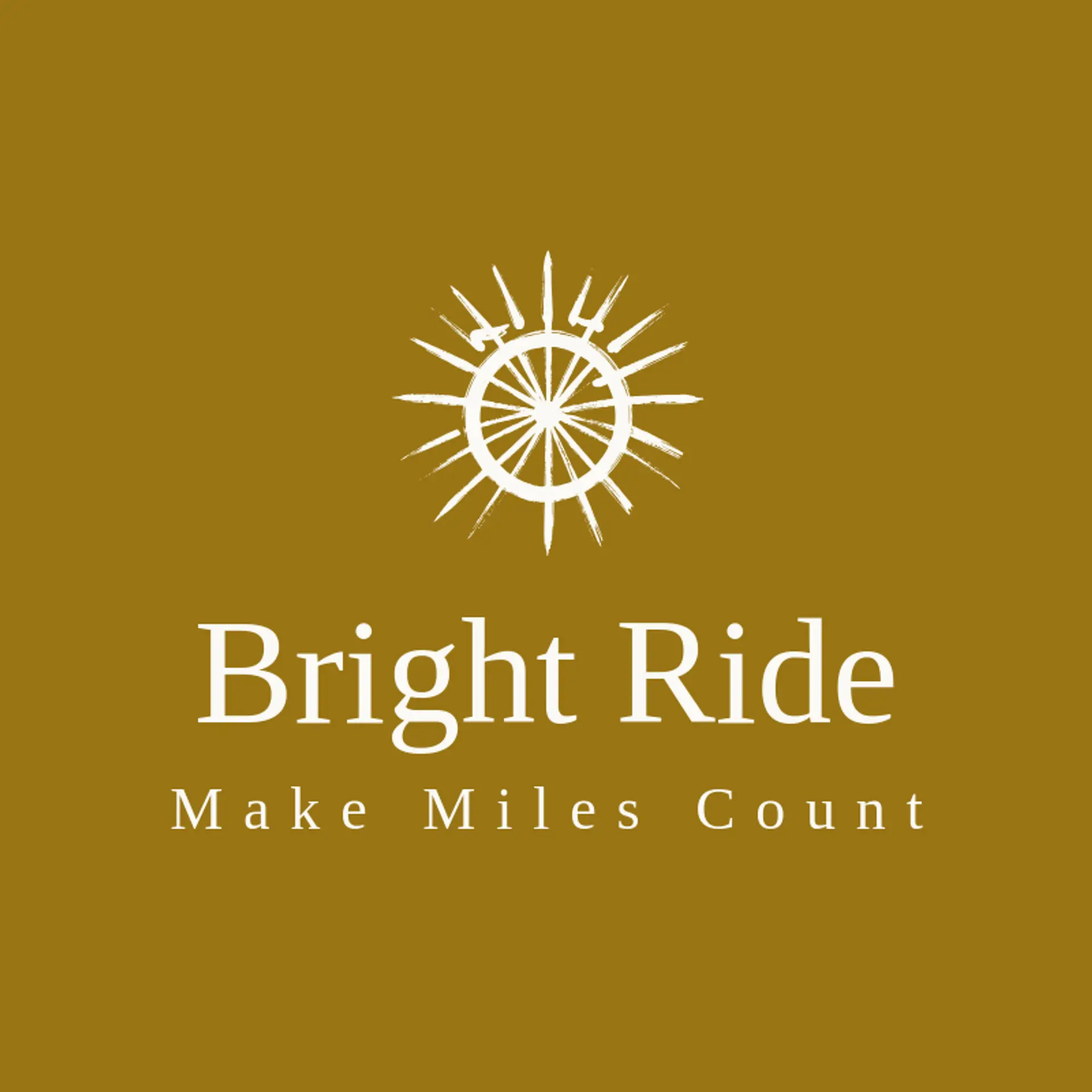 Bright Ride logo for bike