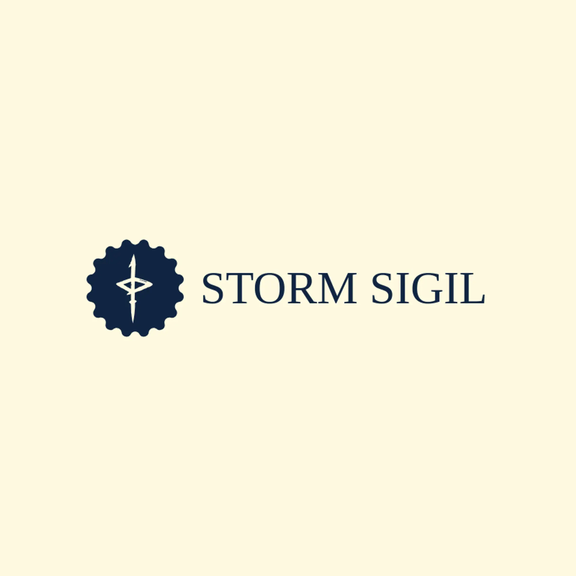 Storm Sigil logo for wizard