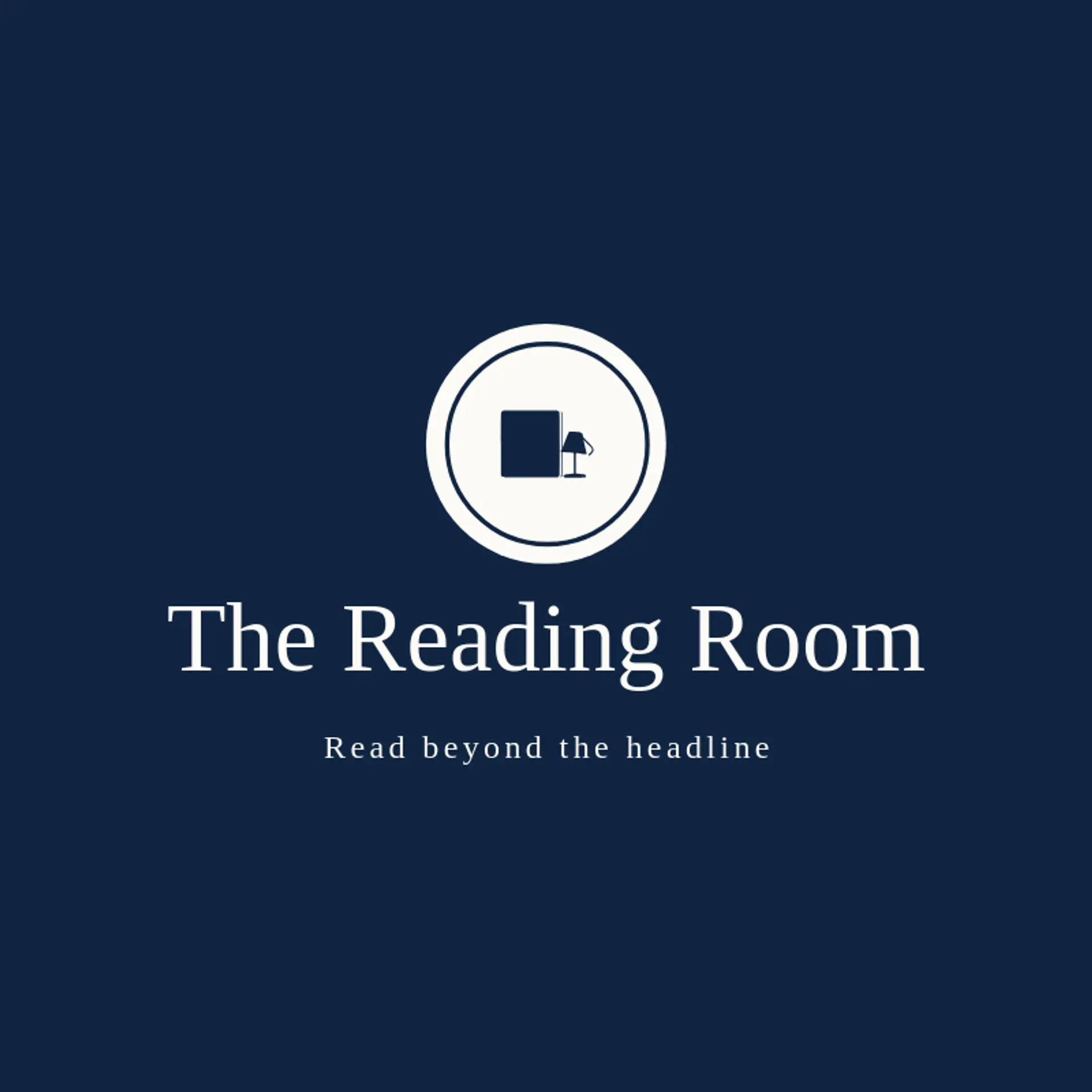 The Reading Room logo for magazine