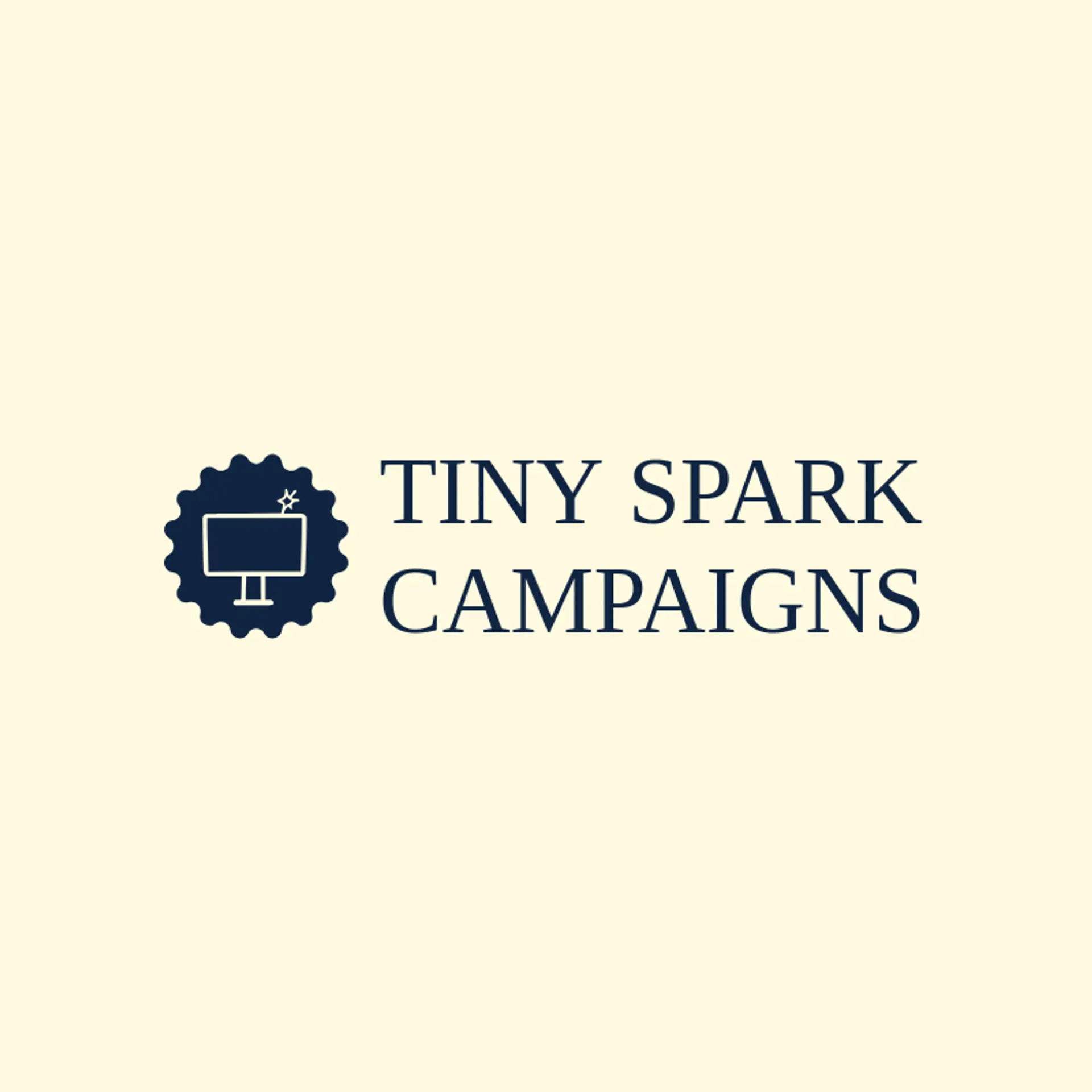 Tiny Spark Campaigns logo for advertisement
