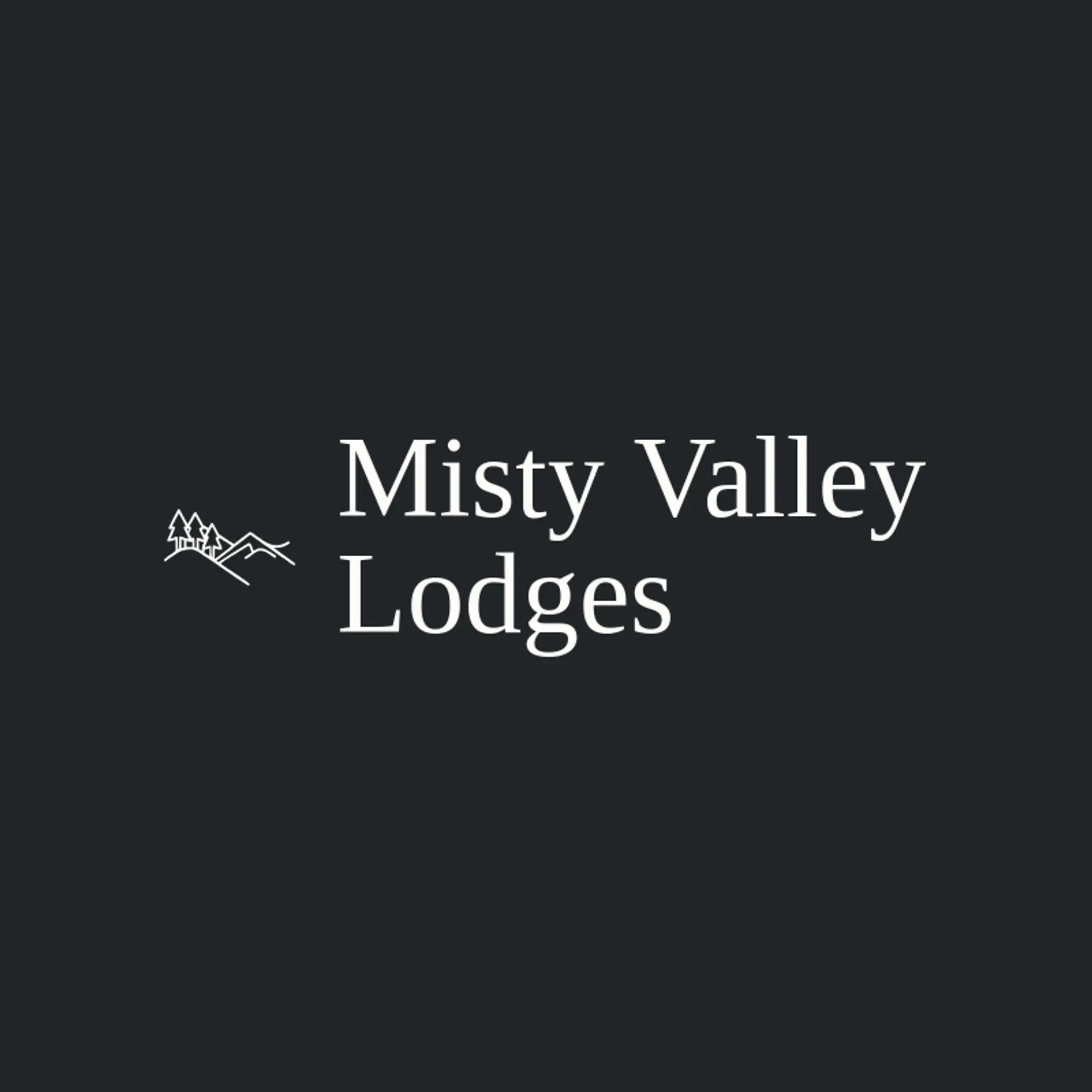 Misty Valley Lodges logo for forest