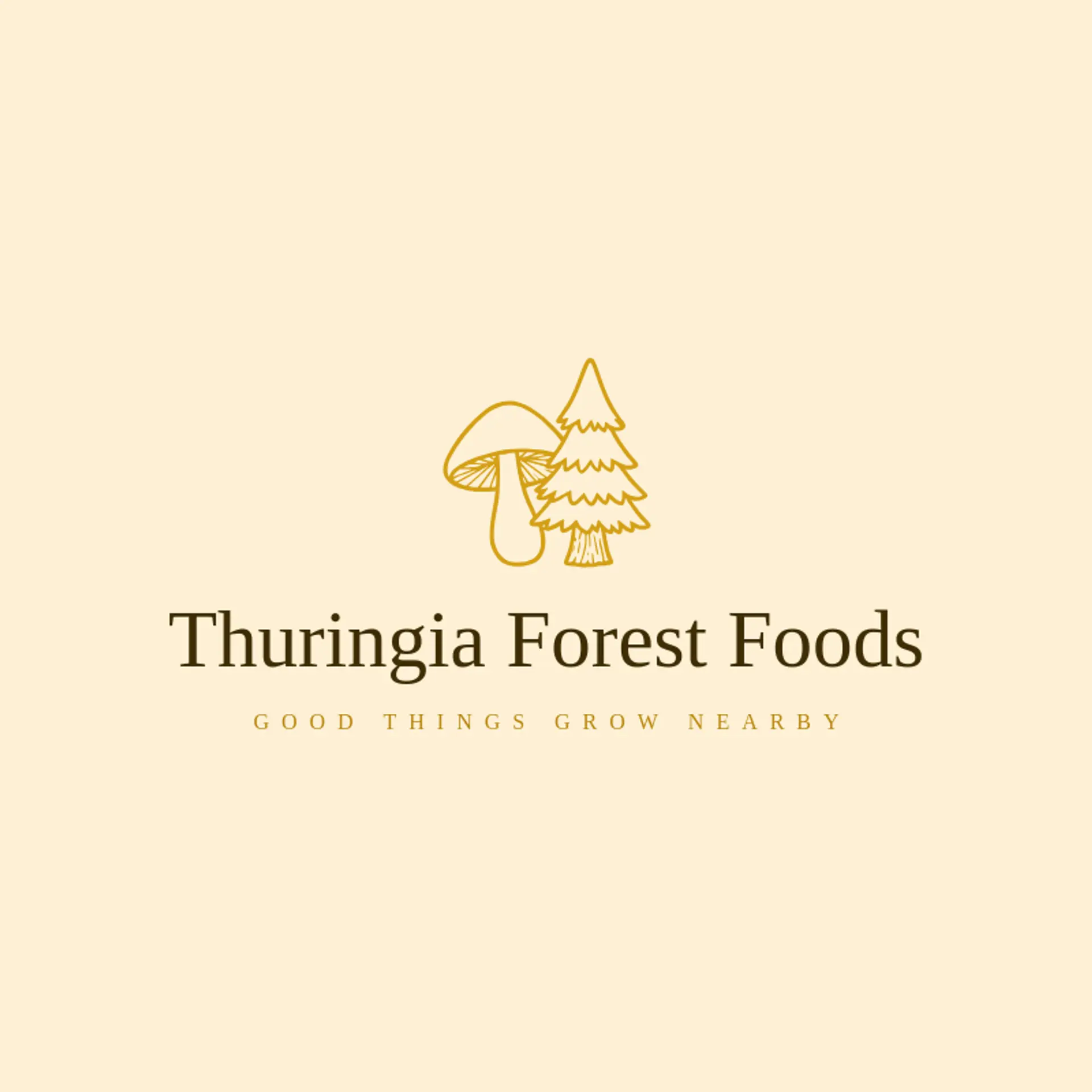 Thuringia Forest Foods logo for german