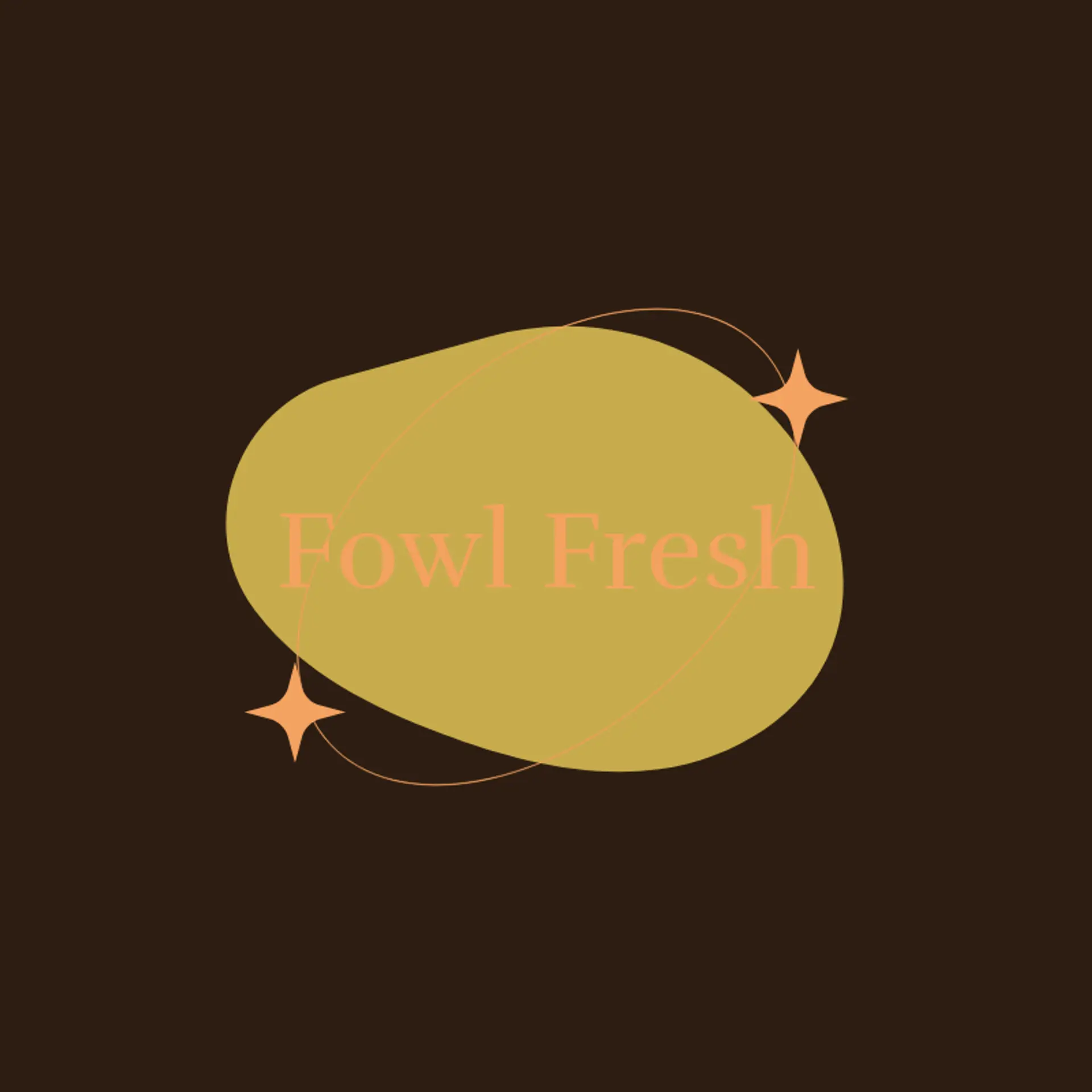 Fowl Fresh logo for chicken restaurant